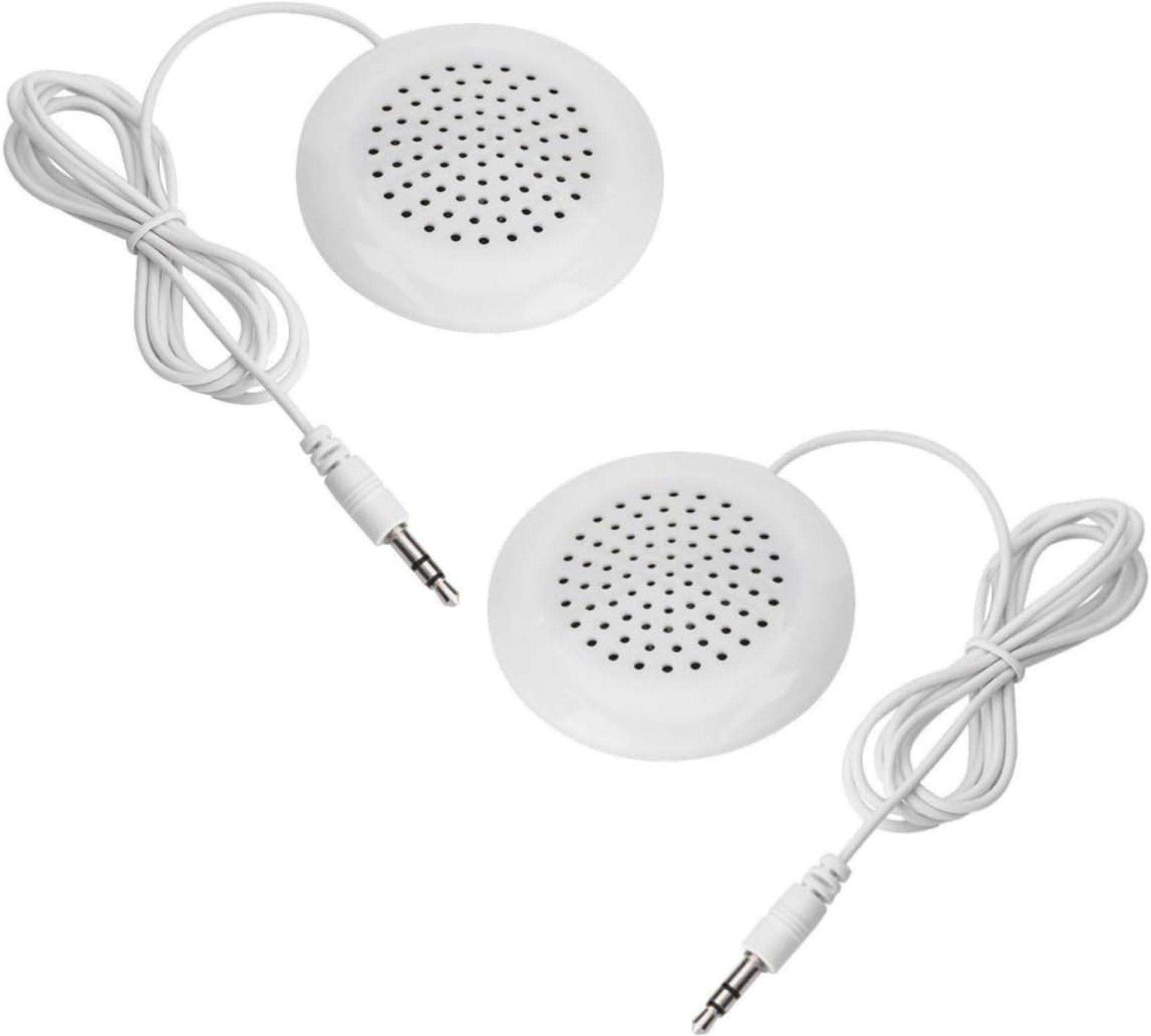 2 pcs Portable Mini Speaker, New DIY Pillow Speaker, 3.5mm Mini Stereo Speaker, Under Pillow Speaker for MP3 Phone Portable CD 2 pcs Portable Mini Speaker, New DIY Pillow Speaker, 3.5mm Mini Stereo Speaker, Under Pillow Speaker for MP3 Phone Portable CD
