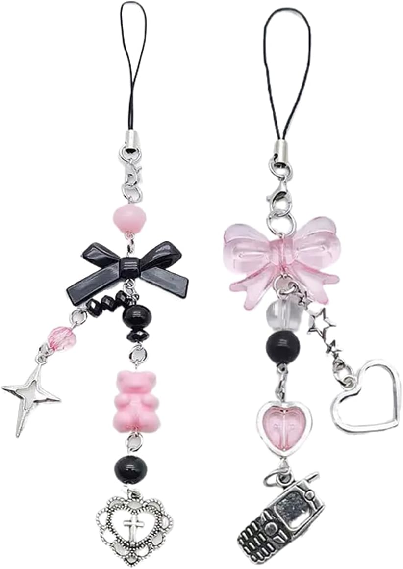 1-4PCS Cute Phone Charms Aesthetic Y2K Cell Phone Charms Strap Strawberry Butterfly Star Phone Charm Y2K Accessories for Phone Bag Keychain Airpods Camera Pendants Decor 1-4PCS Cute Phone Charms Aesthetic Y2K Cell Phone Charms Strap Strawberry Butterfly Star Phone Charm Y2K Accessories for Phone Bag Keychain Airpods Camera Pendants Decor