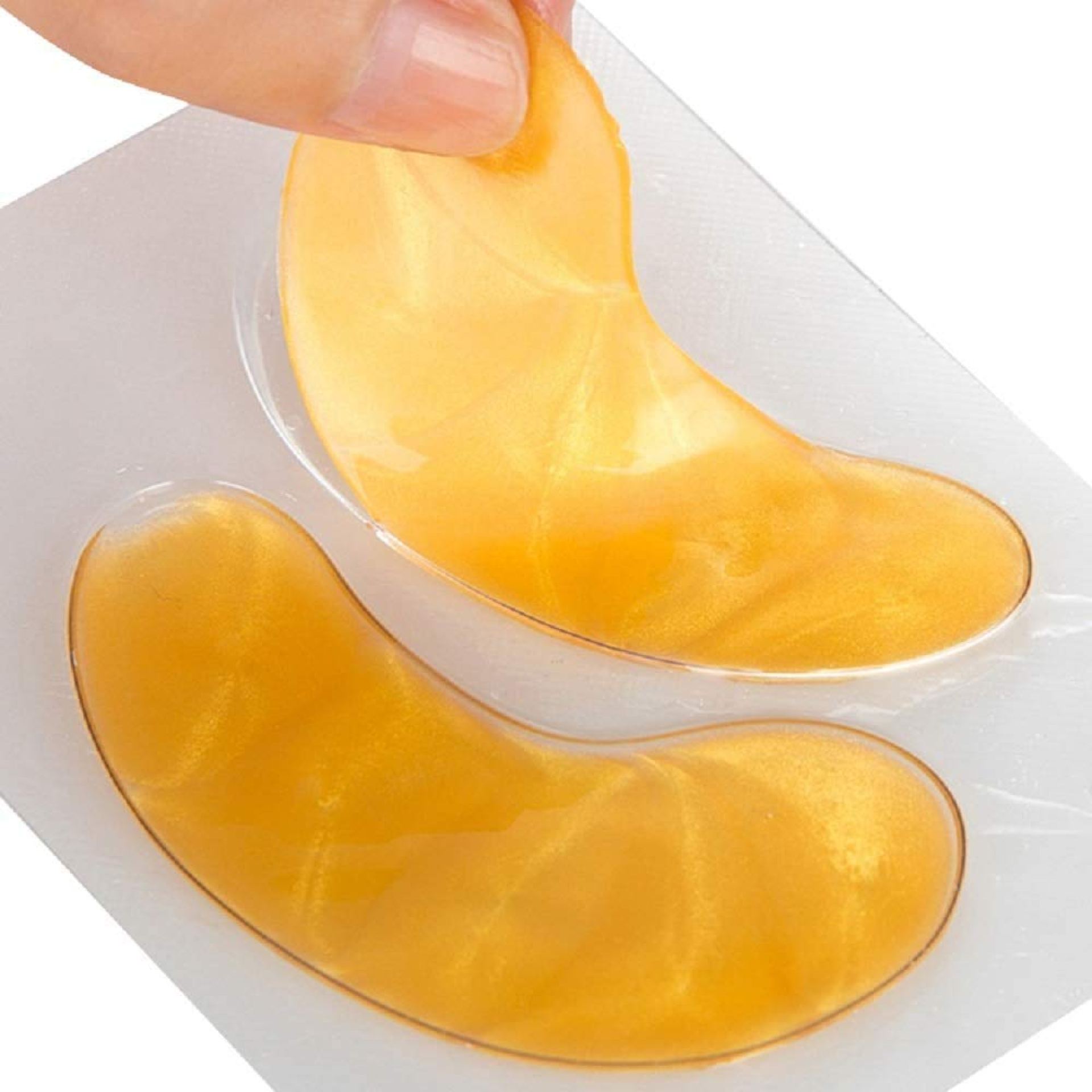 10 Pairs Collagen Crystal Eye Mask and 10 Pcs Collagen Crystal Lip Mask, Anti Aging Eye and Lip Mask, Collagen Crystal Mask Set (Gold) 10 Pairs Collagen Crystal Eye Mask and 10 Pcs Collagen Crystal Lip Mask, Anti Aging Eye and Lip Mask, Collagen Crystal Mask Set (Gold)