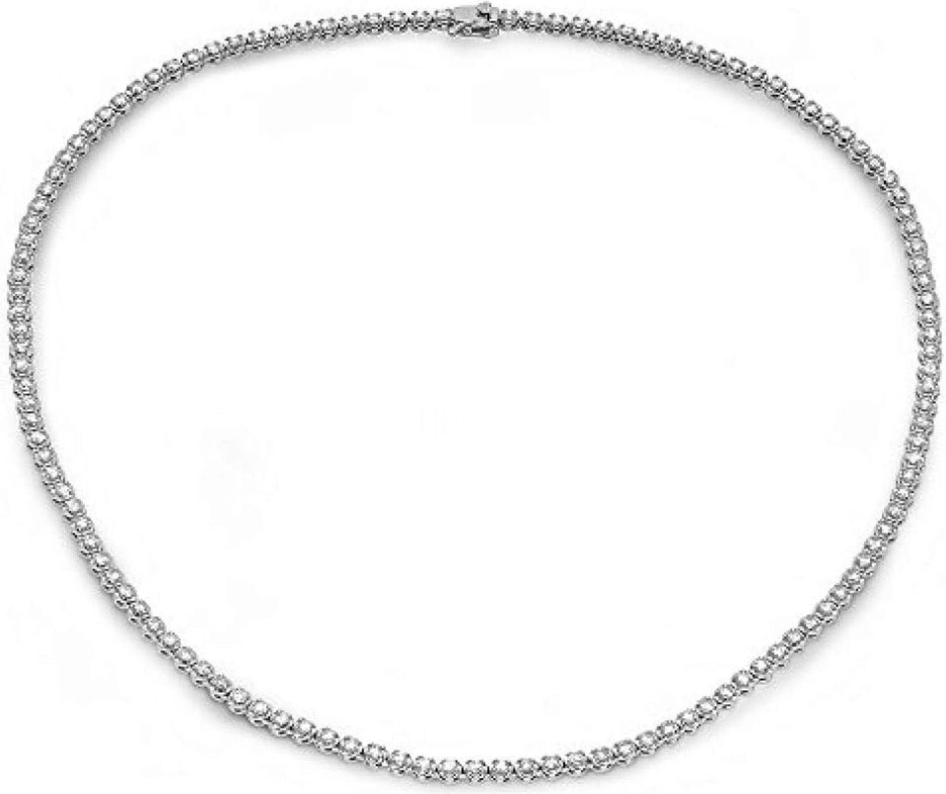 Dazzlingrock Collection 5.00 Cttw 14K Solid Gold Real Round Diamond Womens Tennis Necklace 5 CT Dazzlingrock Collection 5.00 Cttw 14K Solid Gold Real Round Diamond Womens Tennis Necklace 5 CT