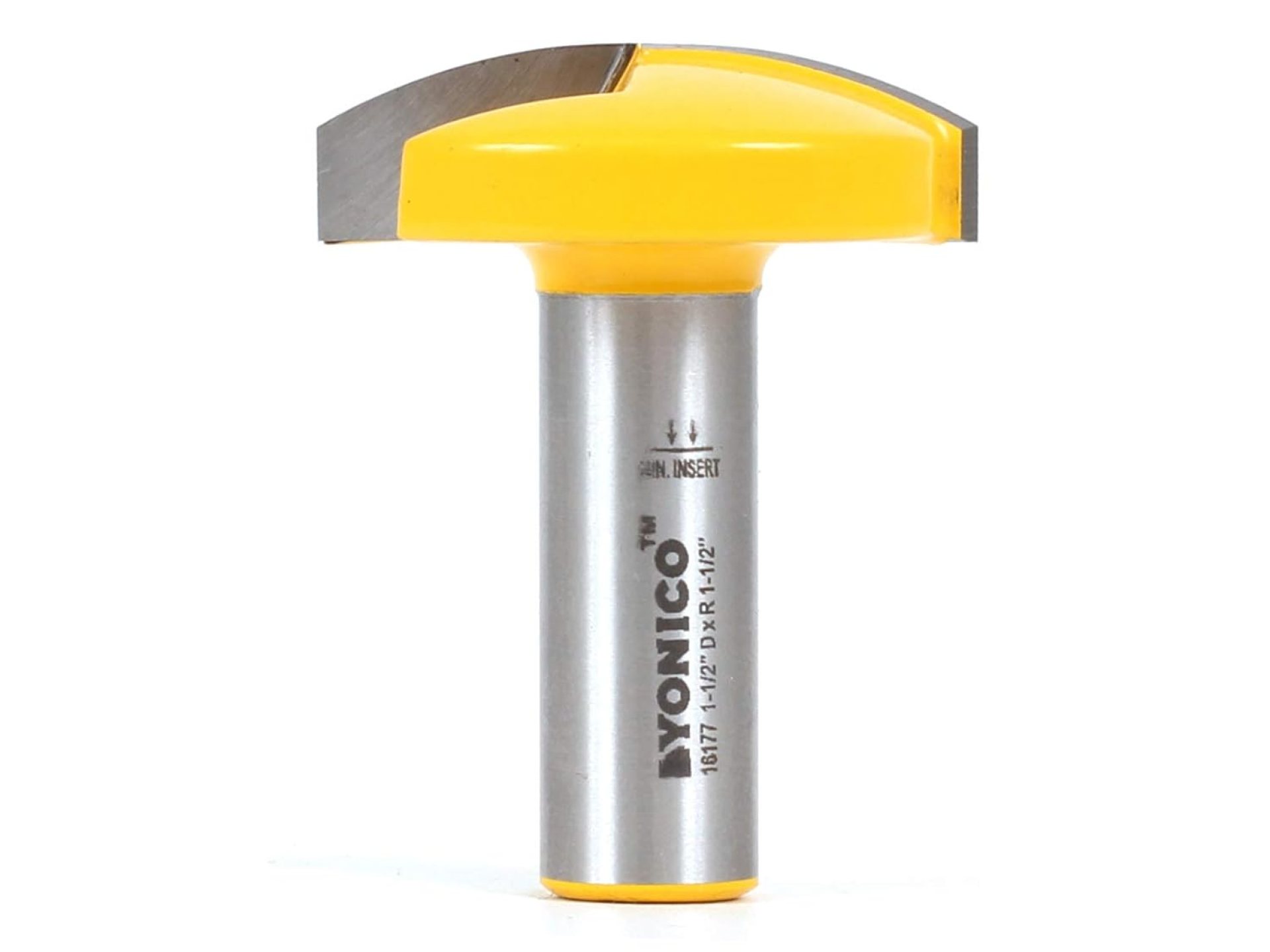 YONICO Horizontal Crown Router Bit 1-1/2-Inch Radius 1/2-Inch Shank 16177 YONICO Horizontal Crown Router Bit 1-1/2-Inch Radius 1/2-Inch Shank 16177