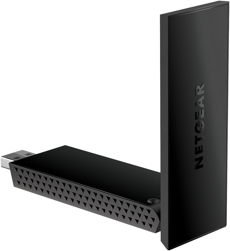 NETGEAR Nighthawk WiFi 6 USB 3.0 Adapter (A7500) – AX1800 Dual-Band Wireless Gigabit Speed (Up to 1.8Gbps) – Works with Any WiFi 6 or WiFi 5 Router Or Mesh System – for Windows PC NETGEAR Nighthawk WiFi 6 USB 3.0 Adapter (A7500) – AX1800 Dual-Band Wireless Gigabit Speed (Up to 1.8Gbps) – Works with Any WiFi 6 or WiFi 5 Router Or Mesh System – for Windows PC