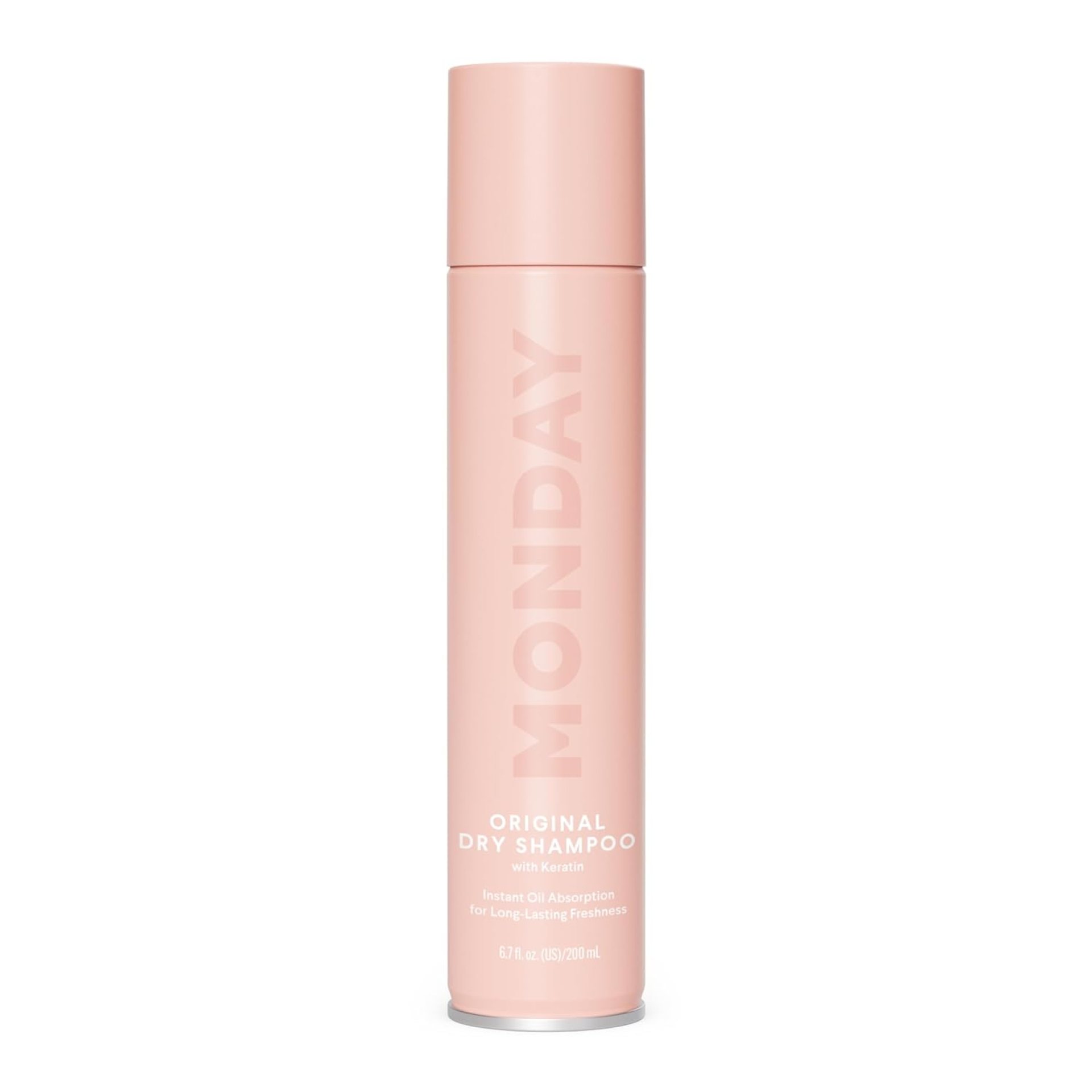 MONDAY HAIRCARE Dry Shampoo Original 6.7oz, Freshens Hair, Absorbs Oil, Nourishes with Keratin, Protects Hair MONDAY HAIRCARE Dry Shampoo Original 6.7oz, Freshens Hair, Absorbs Oil, Nourishes with Keratin, Protects Hair