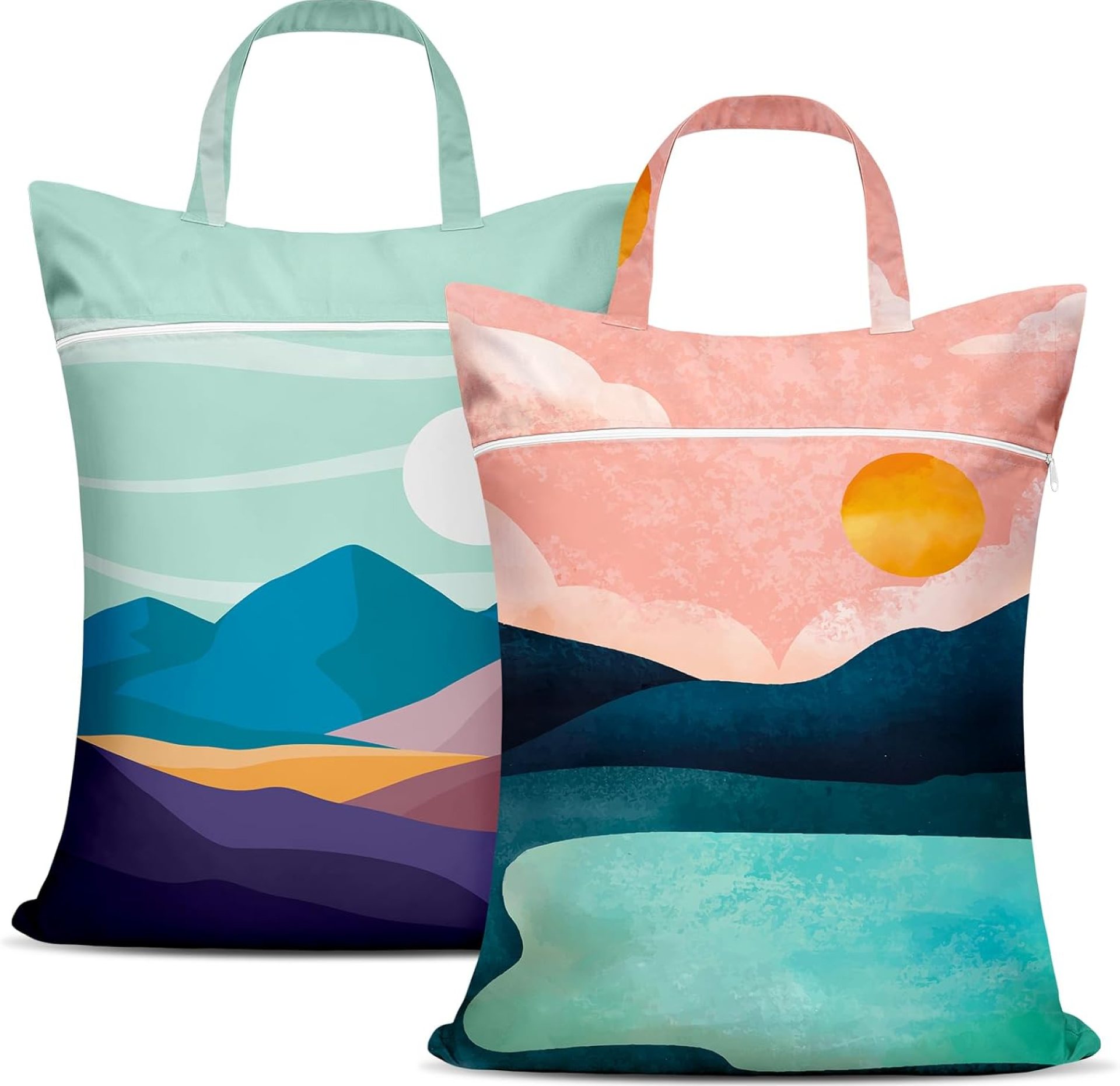 2 Pcs Large Travel Laundry Bags – Waterproof with Handle, Washable Dirty Clothes Bags for Travel, Wet/Dry, Gym, Swimming Pool & College Dorm 2 Pcs Large Travel Laundry Bags – Waterproof with Handle, Washable Dirty Clothes Bags for Travel, Wet/Dry, Gym, Swimming Pool & College Dorm