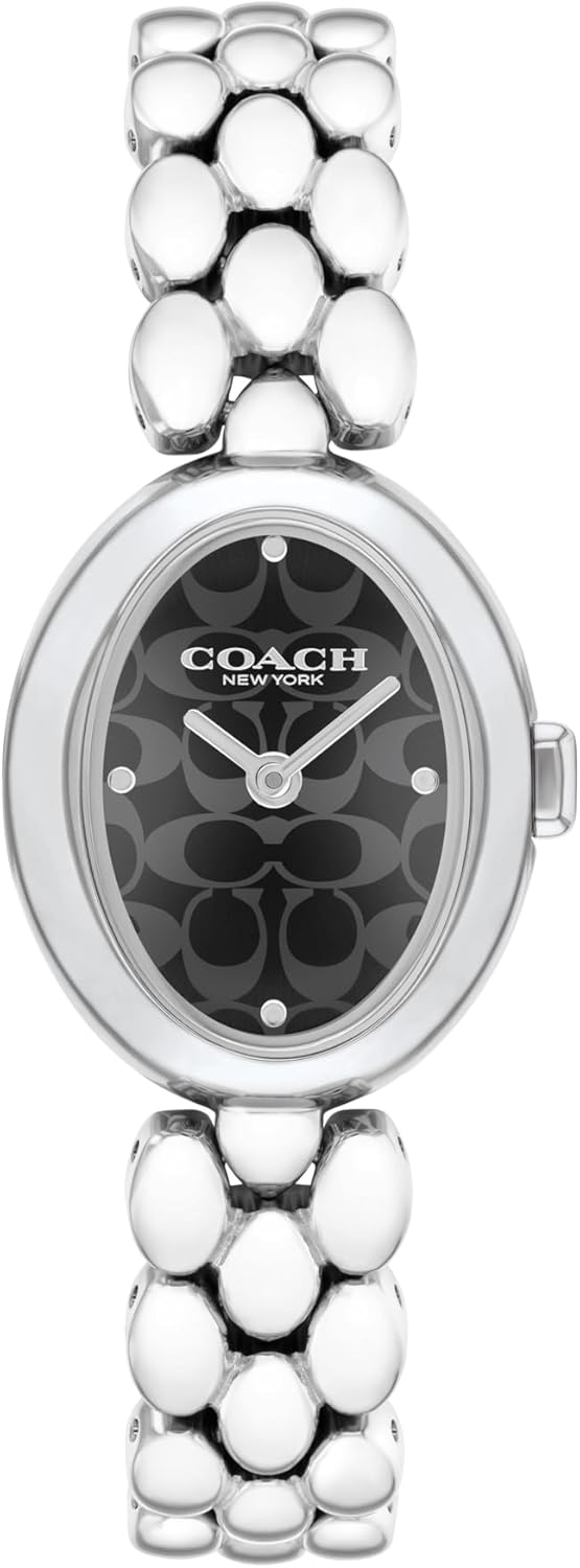 Coach Sammy Women’s – 2H Quartz Watch – Stainless Steel Bracelet – Water Resistant up to 3ATM/30 Meters – Gift for Her – Modern Design – Perfect for Everyday Wear – 22.5mm Coach Sammy Women’s – 2H Quartz Watch – Stainless Steel Bracelet – Water Resistant up to 3ATM/30 Meters – Gift for Her – Modern Design – Perfect for Everyday Wear – 22.5mm