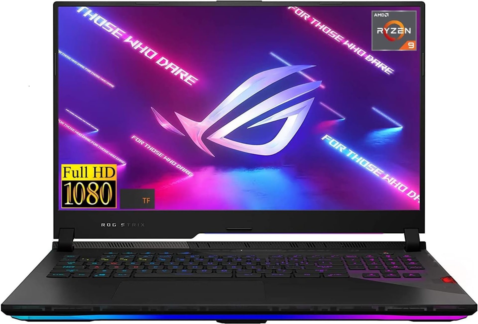 ASUS 2022 New ROG Strix Premium Gaming Laptop: 17.3″ FHD 144Hz IPS Display, AMD Gaming 8-Core Ryzen 9-5900HX, 64GB RAM, 4TB SSD, 4GB GeForce RTX 3050Ti, WiFi-6, Backlit-KYB, USB-C, Win10H, TF ASUS 2022 New ROG Strix Premium Gaming Laptop: 17.3″ FHD 144Hz IPS Display, AMD Gaming 8-Core Ryzen 9-5900HX, 64GB RAM, 4TB SSD, 4GB GeForce RTX 3050Ti, WiFi-6, Backlit-KYB, USB-C, Win10H, TF