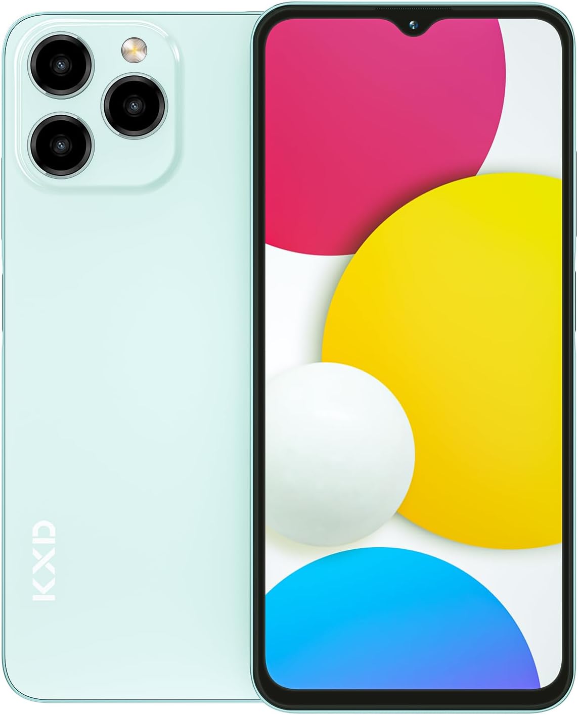 KXD A07 Smartphone | 6.52-Inch Screen Cell Phone | 4500 mAh Battery | 8/128GB with 256GB Extend Memory | Android 12 Unlocked Mobile Phone | 13 MP + 8MP Main/Front Camera | Green KXD A07 Smartphone | 6.52-Inch Screen Cell Phone | 4500 mAh Battery | 8/128GB with 256GB Extend Memory | Android 12 Unlocked Mobile Phone | 13 MP + 8MP Main/Front Camera | Green