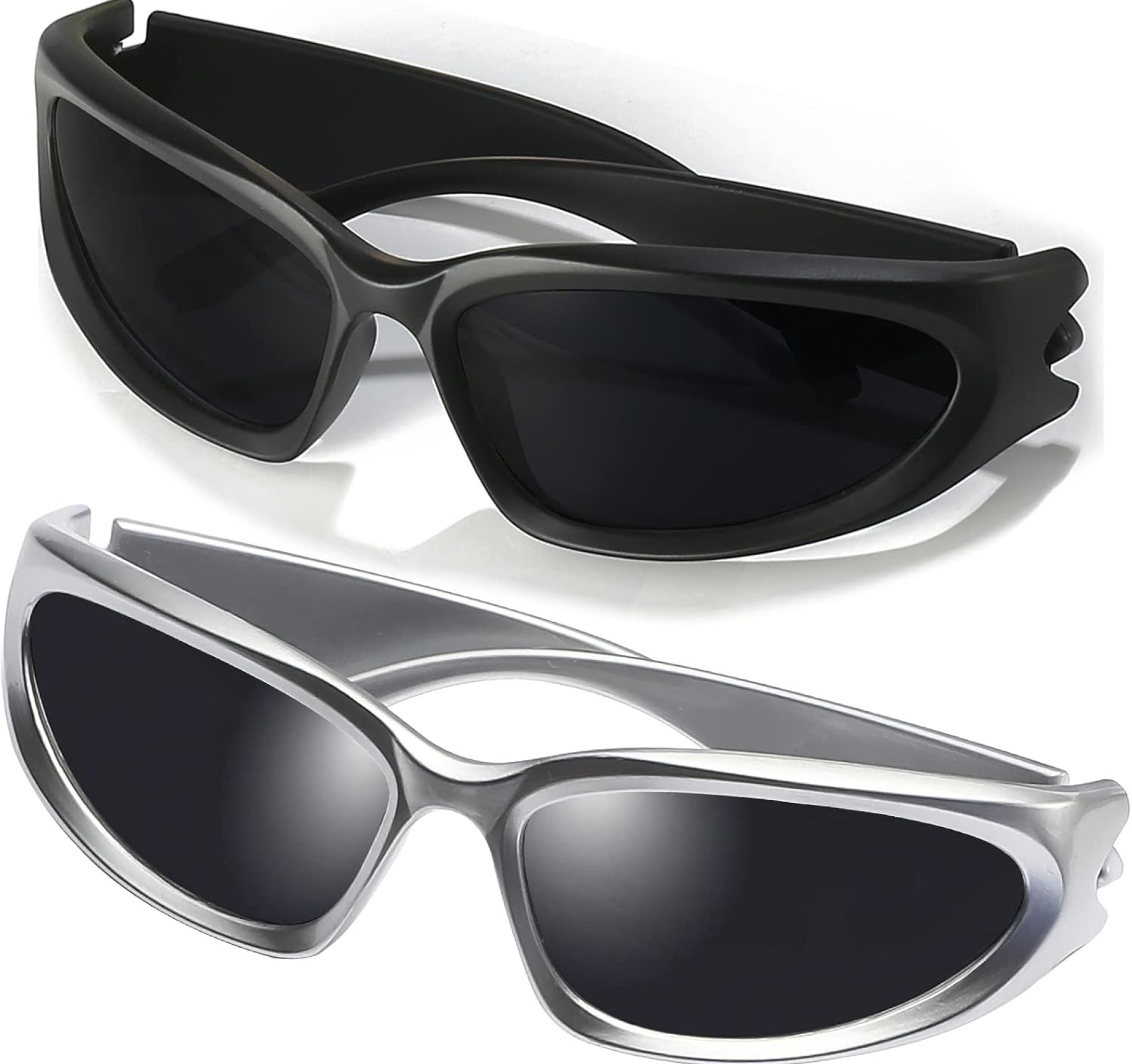 AIEYEZO Wrap Around Sports Sunglasses for Men Women Fashion Oval Thick Frame Sun Glasses Stylish Sport Wrap Shades AIEYEZO Wrap Around Sports Sunglasses for Men Women Fashion Oval Thick Frame Sun Glasses Stylish Sport Wrap Shades