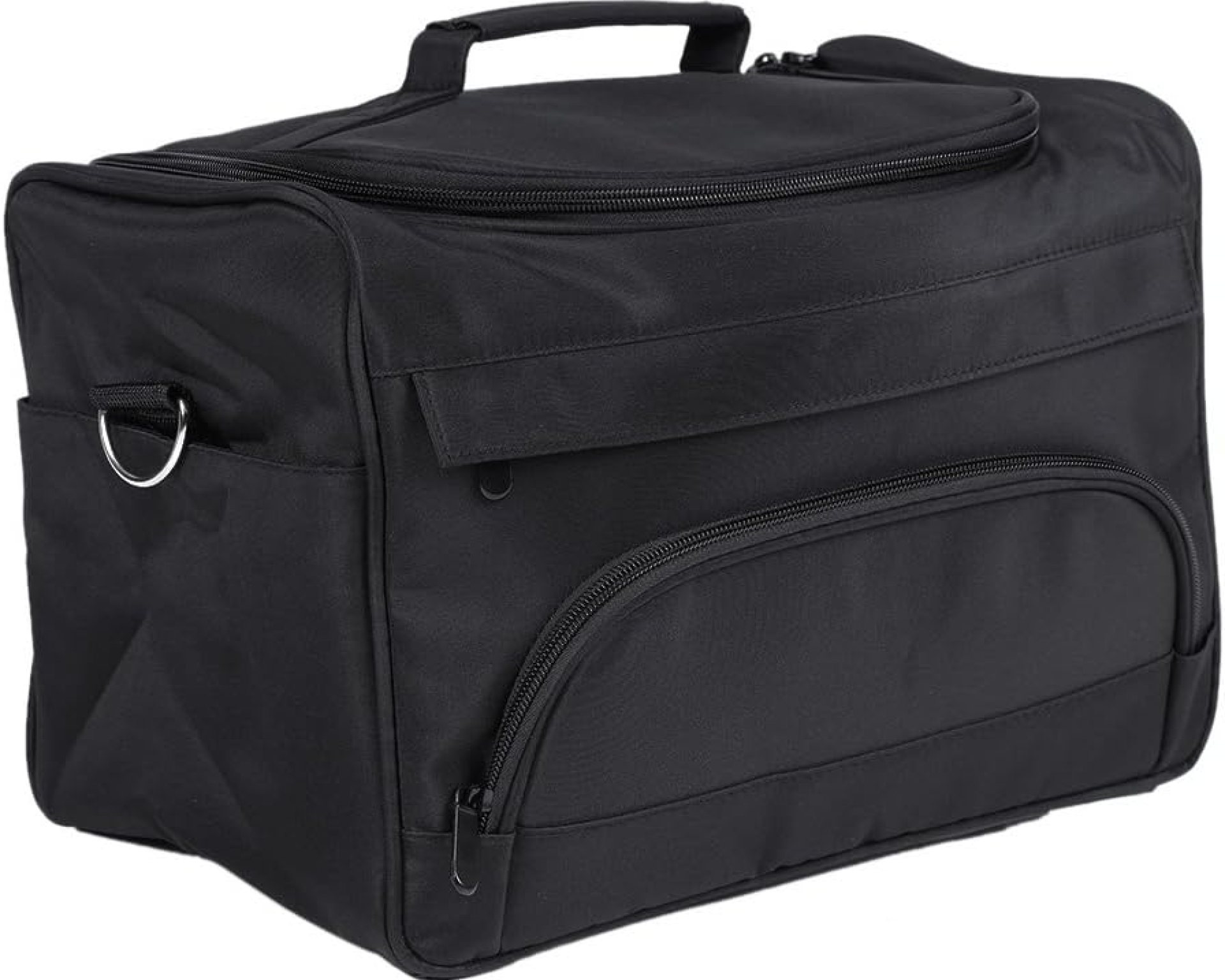 Anself Salon Barber Tool Bag Portable Travel MUA Case for Hair Styling (Black) Anself Salon Barber Tool Bag Portable Travel MUA Case for Hair Styling (Black)