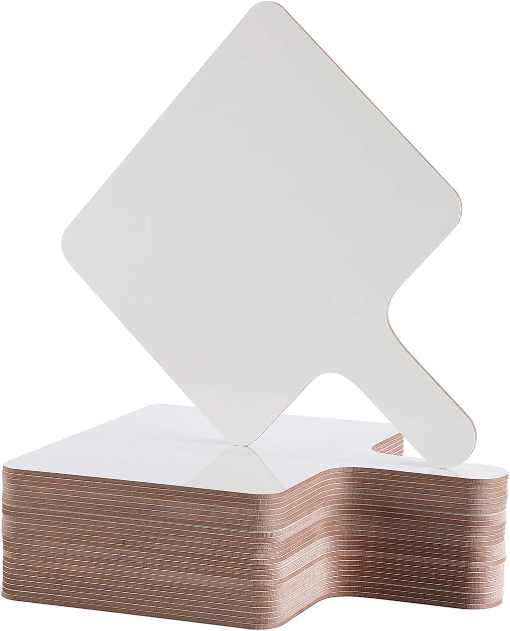 Dry Erase Answer Paddle – White Board, Double Sided Paddles (25 Pack, 7.83 X 6.46 Inches) Dry Erase Answer Paddle – White Board, Double Sided Paddles (25 Pack, 7.83 X 6.46 Inches)