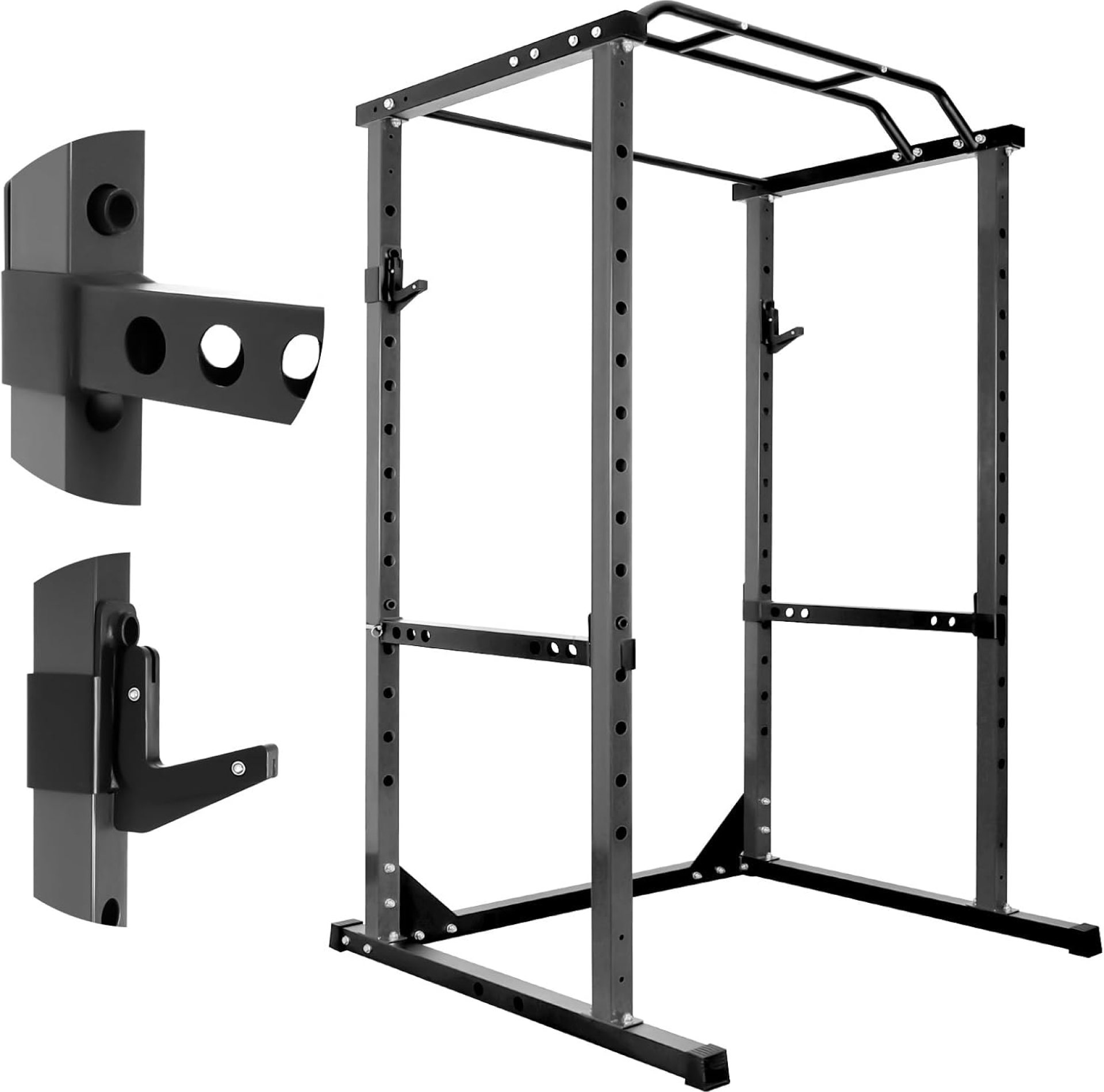 Health & Fitness Multifunctional Strength Training Home Gym – Complete Workout Equipment with Training Attachments, Optional Squat Stand, Power Rack Cage,Squat Rack Health & Fitness Multifunctional Strength Training Home Gym – Complete Workout Equipment with Training Attachments, Optional Squat Stand, Power Rack Cage,Squat Rack