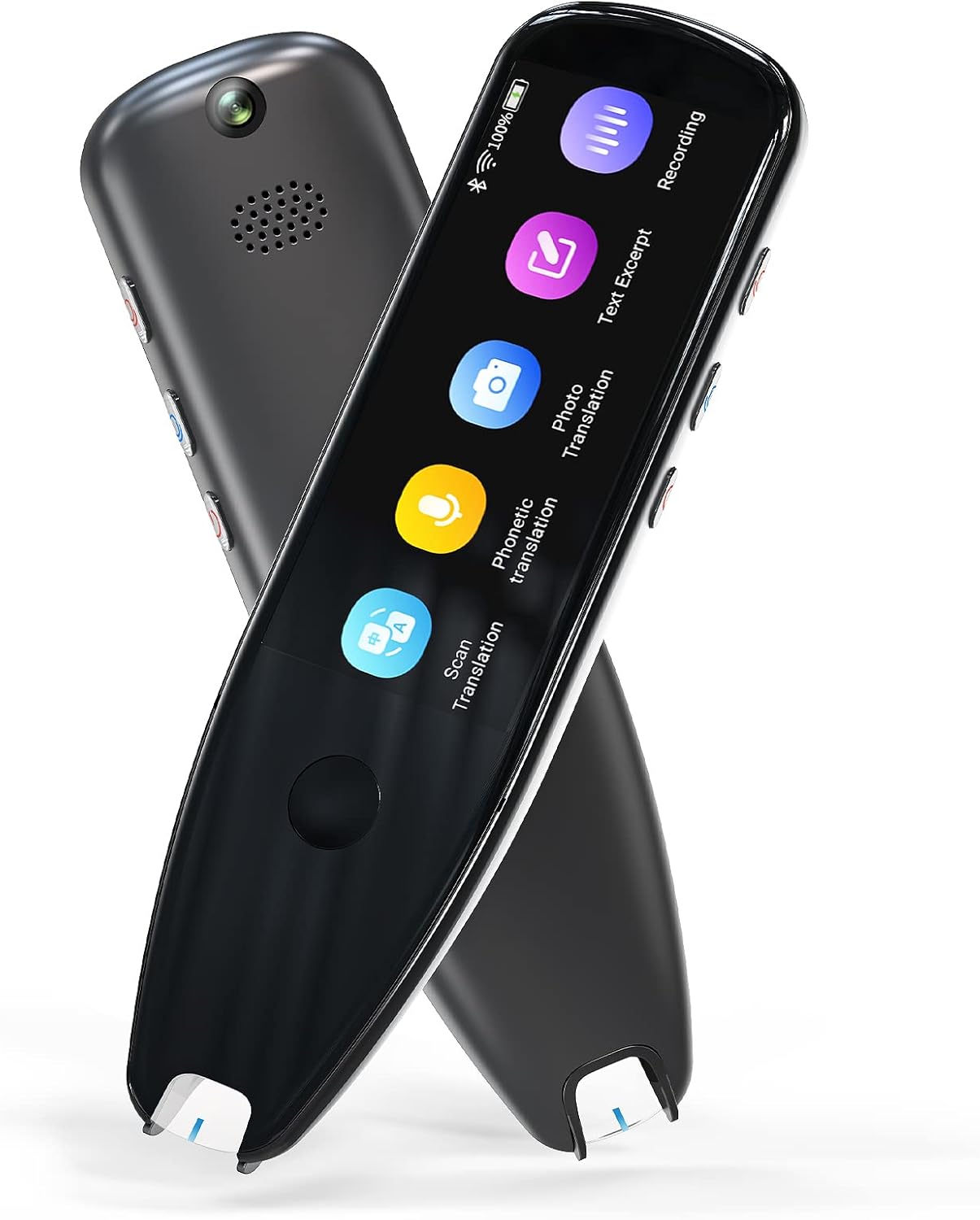 Vormor OCR Pen Scanner and Reader,Smartpen,Real Time Book Reader Scanning Pen with LCD Touchscreen, 112 Language Digital Reader Pen Voice Language Translator Device, Speech and Scan to Translate Vormor OCR Pen Scanner and Reader,Smartpen,Real Time Book Reader Scanning Pen with LCD Touchscreen, 112 Language Digital Reader Pen Voice Language Translator Device, Speech and Scan to Translate