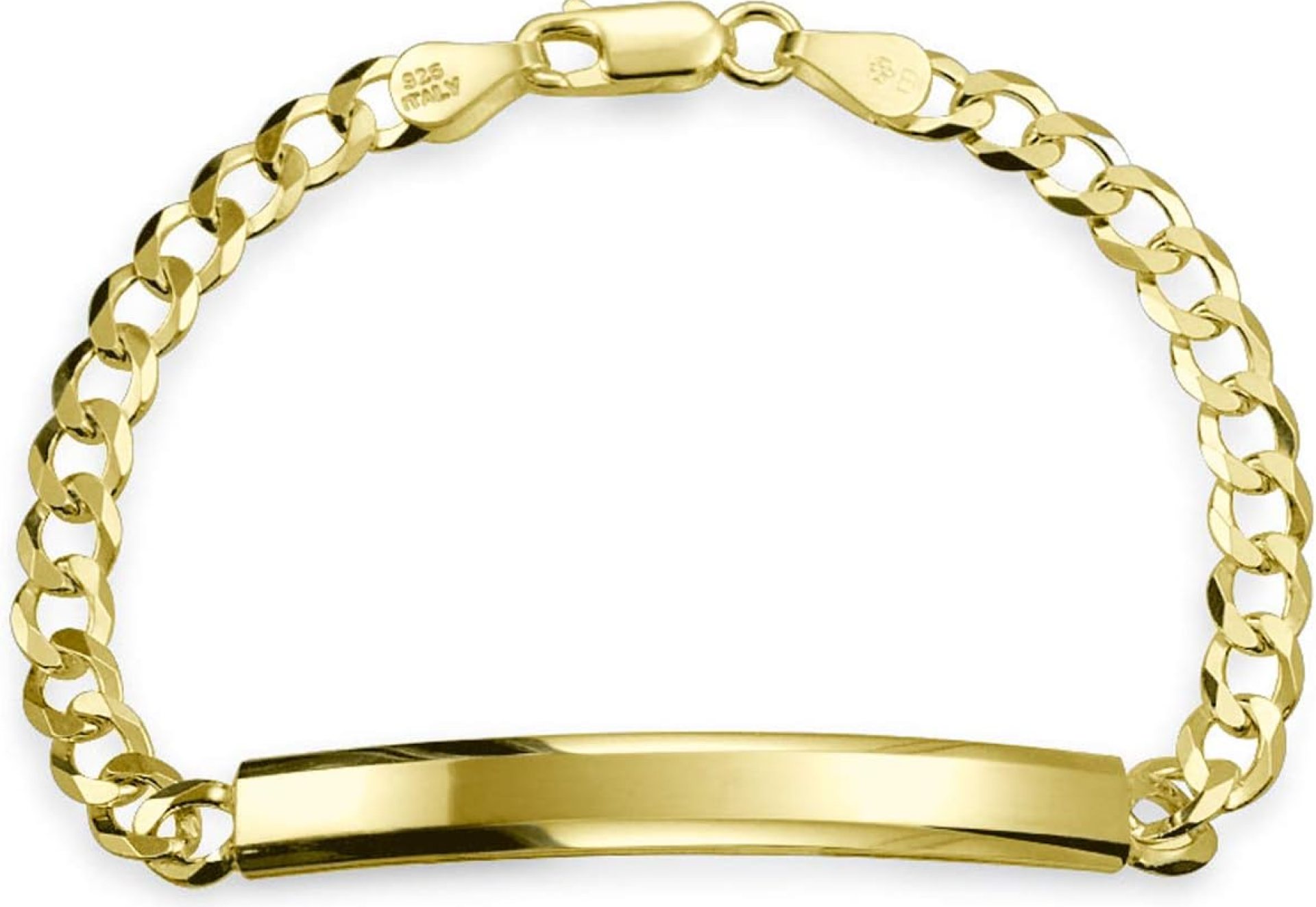 Bling Jewelry Unisex Personalize Bar Name Plated identification ID Bracelet For Men with Mariner, Curb, Figaro, Link Chain .925 Sterling Silver Made In Italy 7,8,8.5,9 Inch Customizable Bling Jewelry Unisex Personalize Bar Name Plated identification ID Bracelet For Men with Mariner, Curb, Figaro, Link Chain .925 Sterling Silver Made In Italy 7,8,8.5,9 Inch Customizable