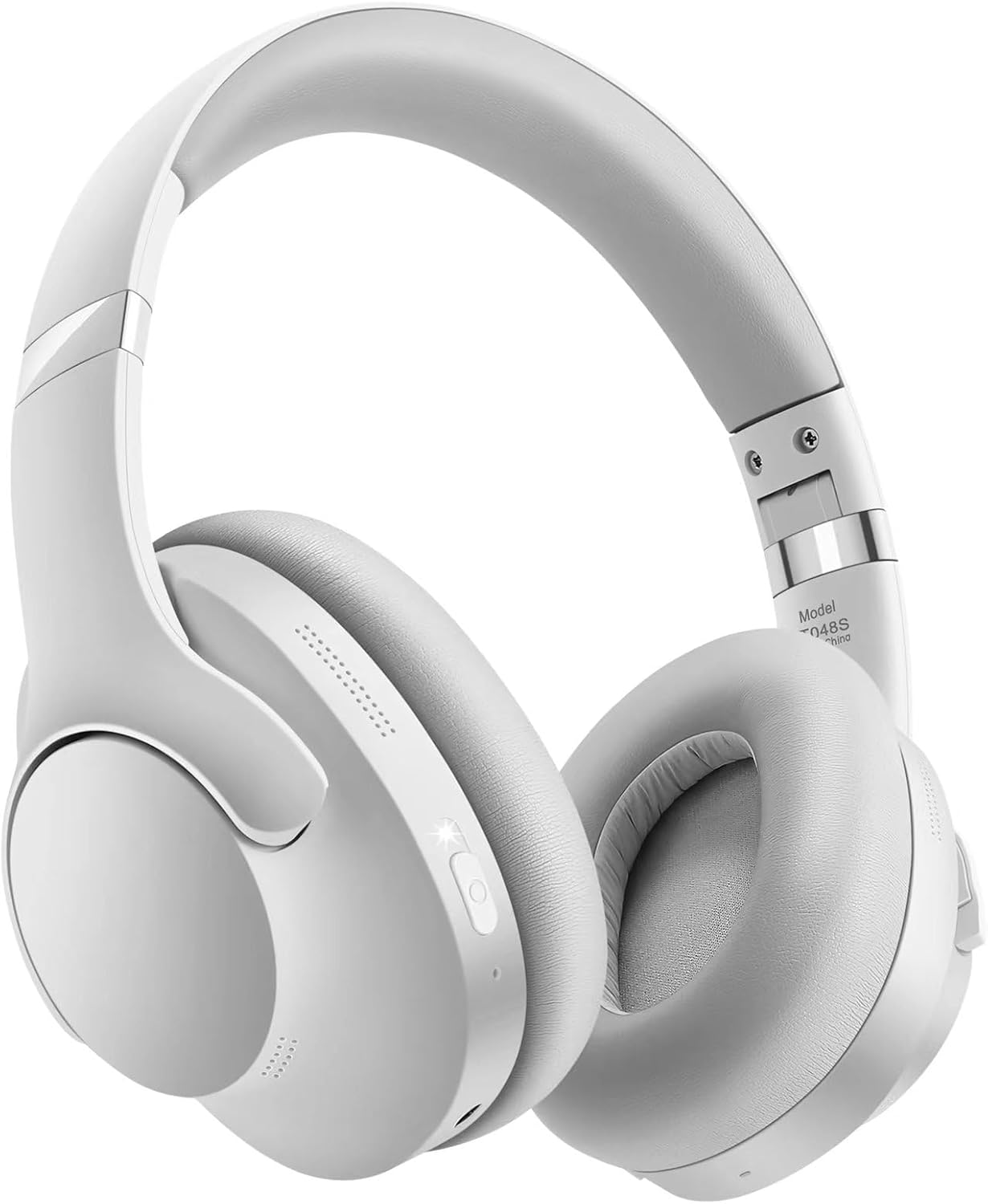 Active Noise Cancelling Headphones Bluetooth Over Ear, 50 Hours Playtime, Bluetooth 5.4 Headphones Wireless, Music & Gaming Headset with Mic, HiFi Stereo, Deep Bass, Soft Earpads for Gym – Grey Active Noise Cancelling Headphones Bluetooth Over Ear, 50 Hours Playtime, Bluetooth 5.4 Headphones Wireless, Music & Gaming Headset with Mic, HiFi Stereo, Deep Bass, Soft Earpads for Gym – Grey