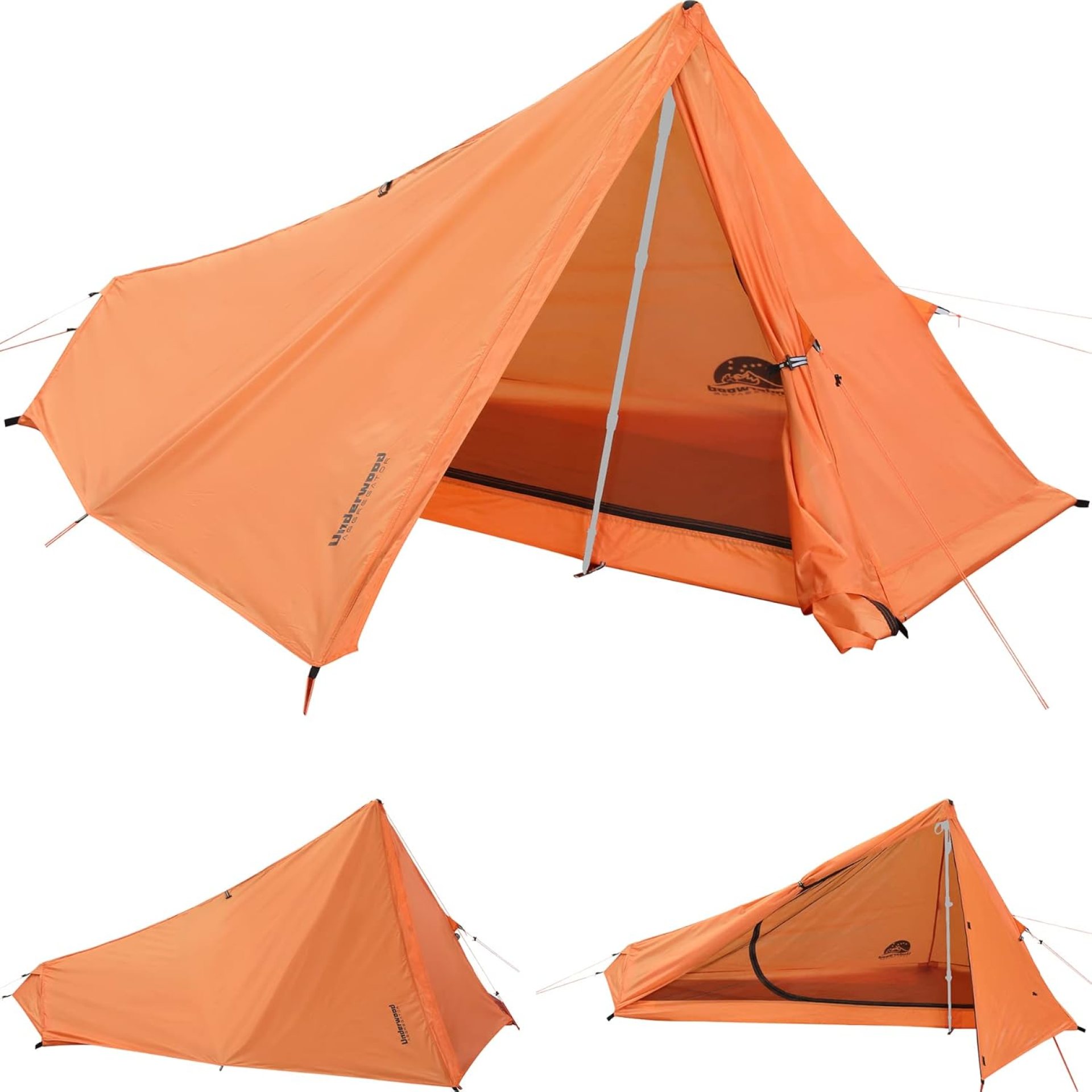 1 Person Trekking Pole Tent, Ultralight Backpacking Tent, Waterproof & Durable, Easy Set Up 1 Person Trekking Pole Tent, Ultralight Backpacking Tent, Waterproof & Durable, Easy Set Up