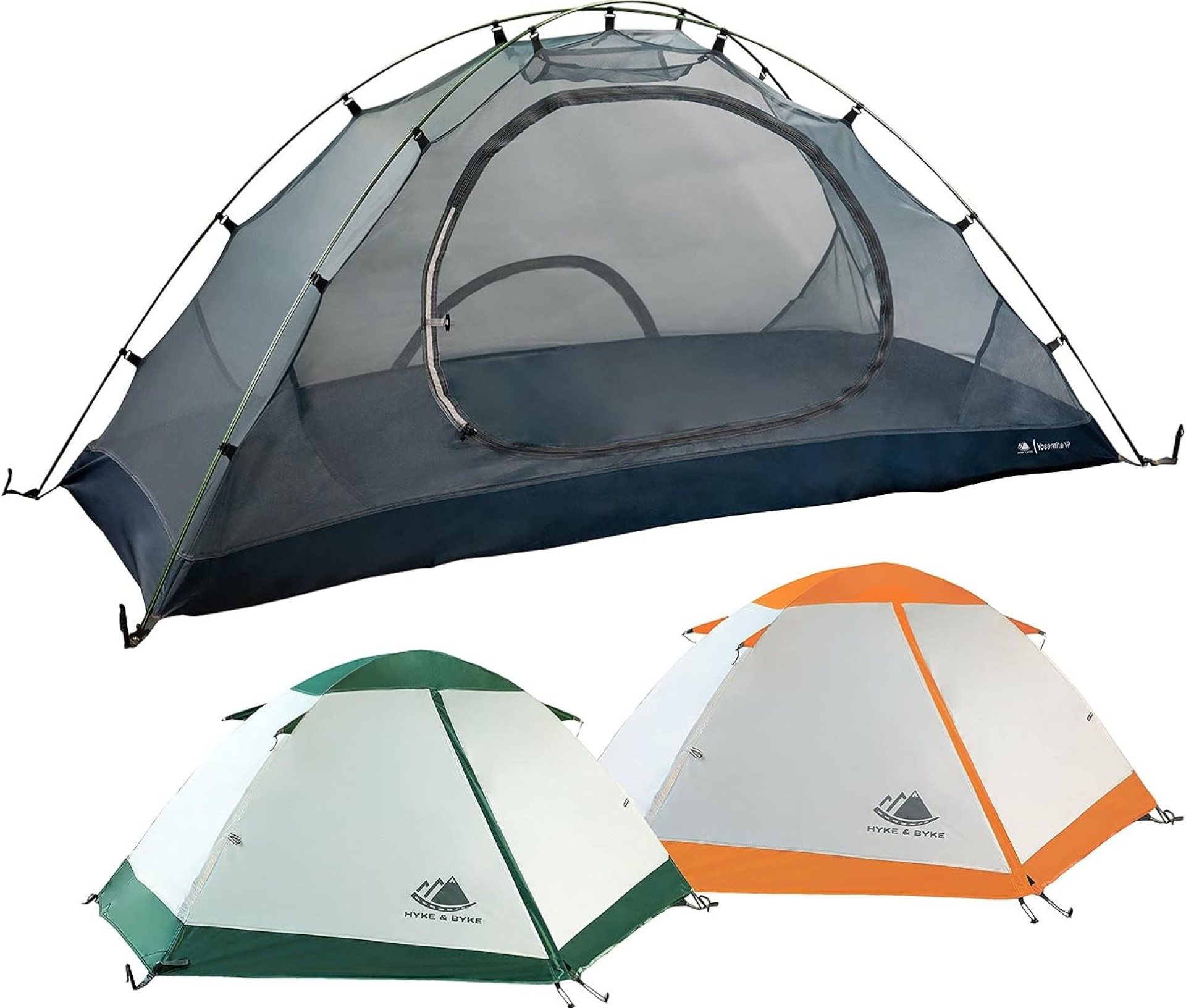 Hyke & Byke Yosemite Hiking & Backpacking Tent – 3 Season Ultralight, Waterproof Tent for Camping w/Rain Fly and Footprint – 2 Person – Lime Green Hyke & Byke Yosemite Hiking & Backpacking Tent – 3 Season Ultralight, Waterproof Tent for Camping w/Rain Fly and Footprint – 2 Person – Lime Green