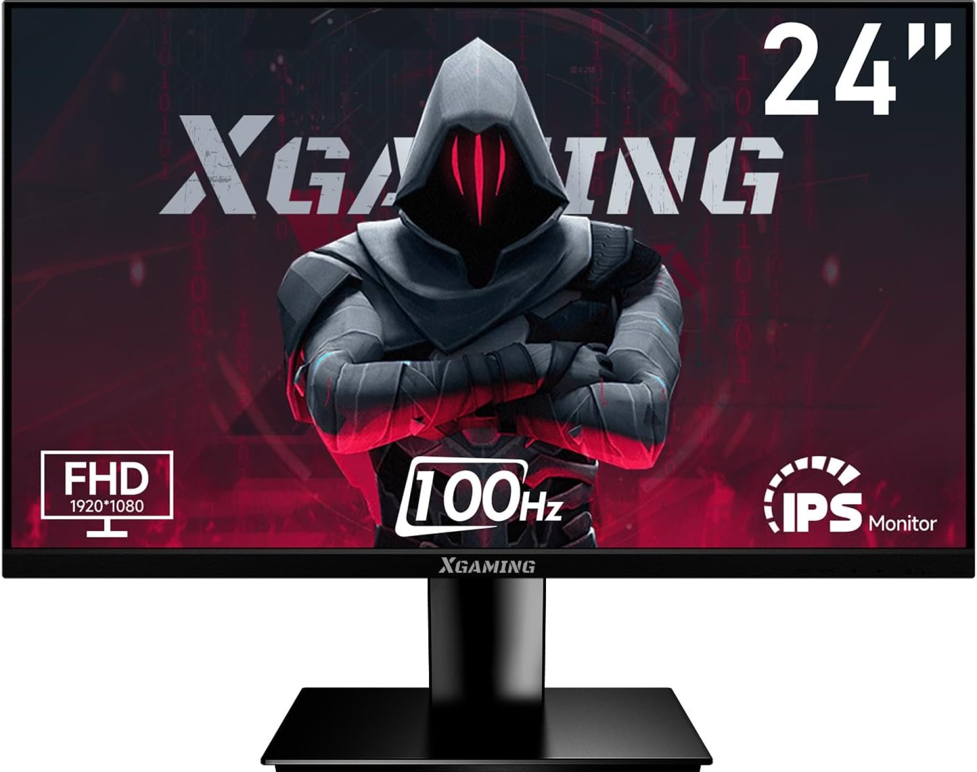 24 Inch Monitor, FHD 100Hz 1080P, IPS 16:9 Frameless Computer Monitor, 99% sRGB, Low Blue Light Eye Care, FreeSync, PC Screen Built-in Speakers, HDMI VGA Display, VESA, Tilt Adjustable, Black 24 Inch Monitor, FHD 100Hz 1080P, IPS 16:9 Frameless Computer Monitor, 99% sRGB, Low Blue Light Eye Care, FreeSync, PC Screen Built-in Speakers, HDMI VGA Display, VESA, Tilt Adjustable, Black