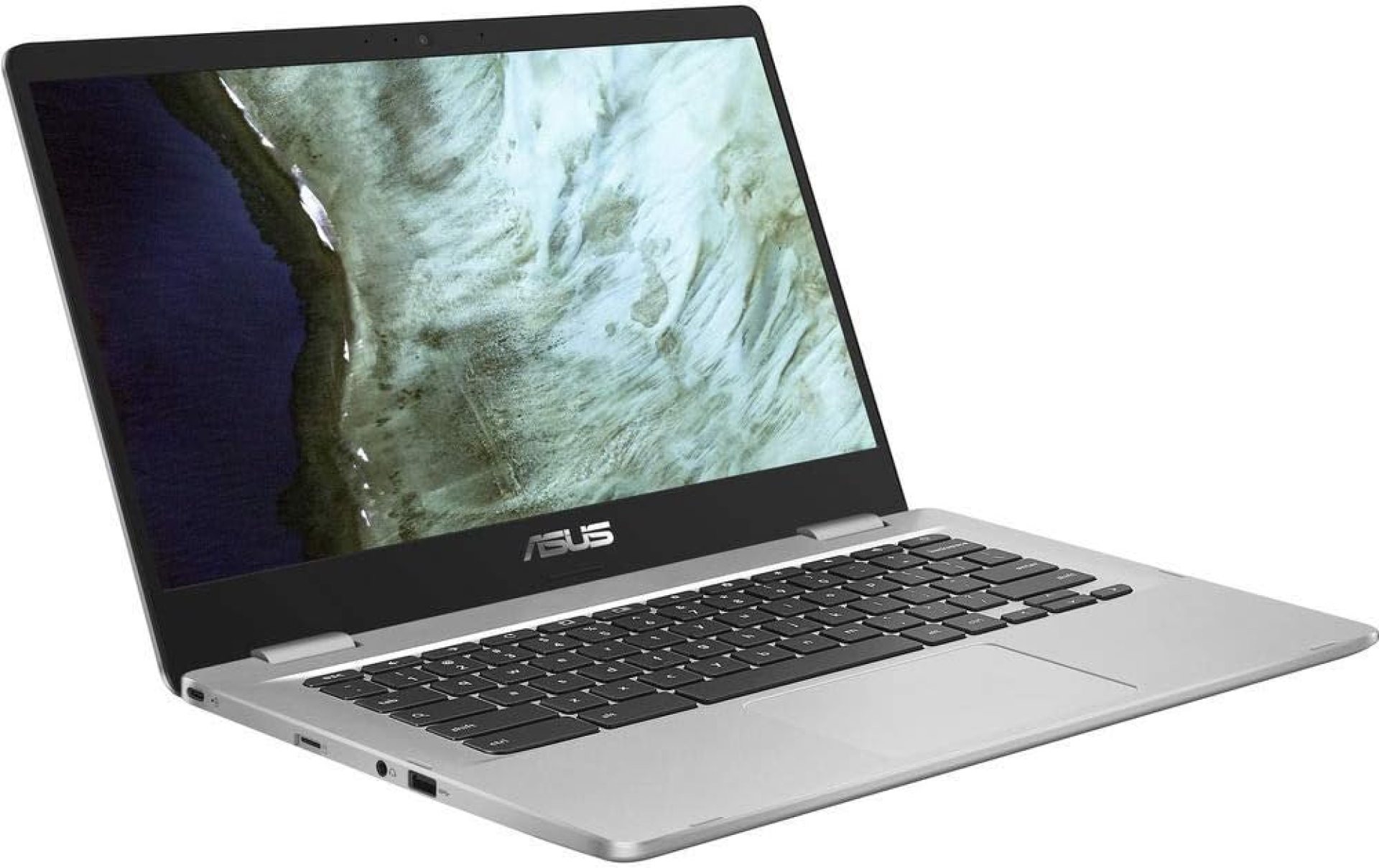 ASUS C423NA Chromebook 14″ HD Laptop (Intel Dual Core Celeron Processor N3350, 4GB DDR4 RAM, 64GB SSD) Webcam, WiFi, Bluetooth, Type-C, Google Chrome OS – Silver (Renewed) ASUS C423NA Chromebook 14″ HD Laptop (Intel Dual Core Celeron Processor N3350, 4GB DDR4 RAM, 64GB SSD) Webcam, WiFi, Bluetooth, Type-C, Google Chrome OS – Silver (Renewed)