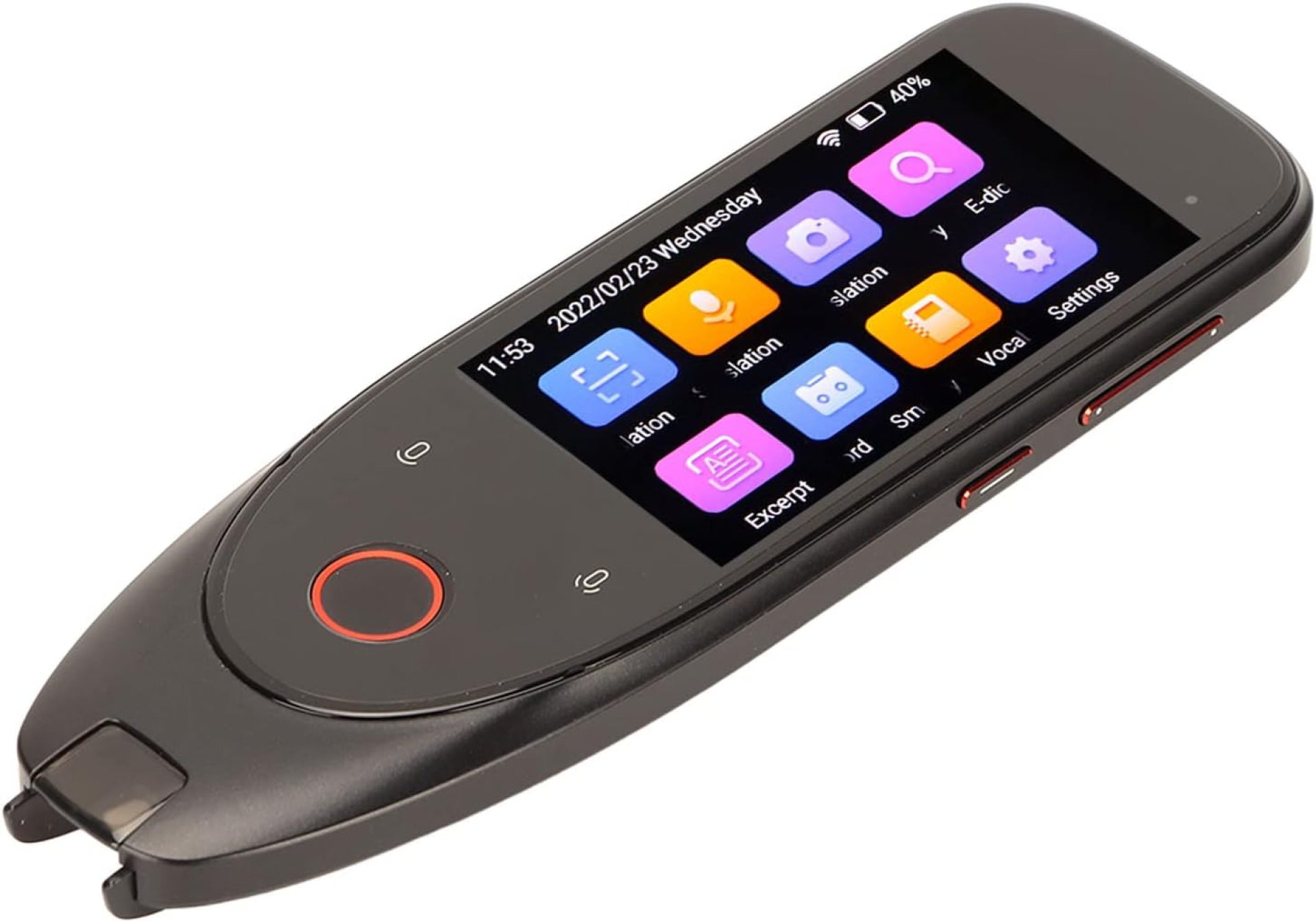 112+ Language Translation Pen – 3.0 Inch HD Touchscreen, Portable Scanning Translator for Voice Text Photo, Electronic Dictionary, Text Excerpt, Smart Recording, Thesaurus, 1800mAh 112+ Language Translation Pen – 3.0 Inch HD Touchscreen, Portable Scanning Translator for Voice Text Photo, Electronic Dictionary, Text Excerpt, Smart Recording, Thesaurus, 1800mAh