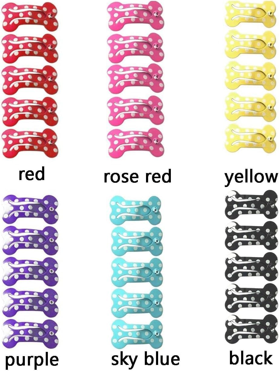 5Pcs Black Puppy Cat Dog Hair Clips 0.98 Inch Bone Snap Hair Clips Multicolor Dog Grooming Bows Pet Supplies Dog Hair Accessories Dog Bows 5Pcs Black Puppy Cat Dog Hair Clips 0.98 Inch Bone Snap Hair Clips Multicolor Dog Grooming Bows Pet Supplies Dog Hair Accessories Dog Bows