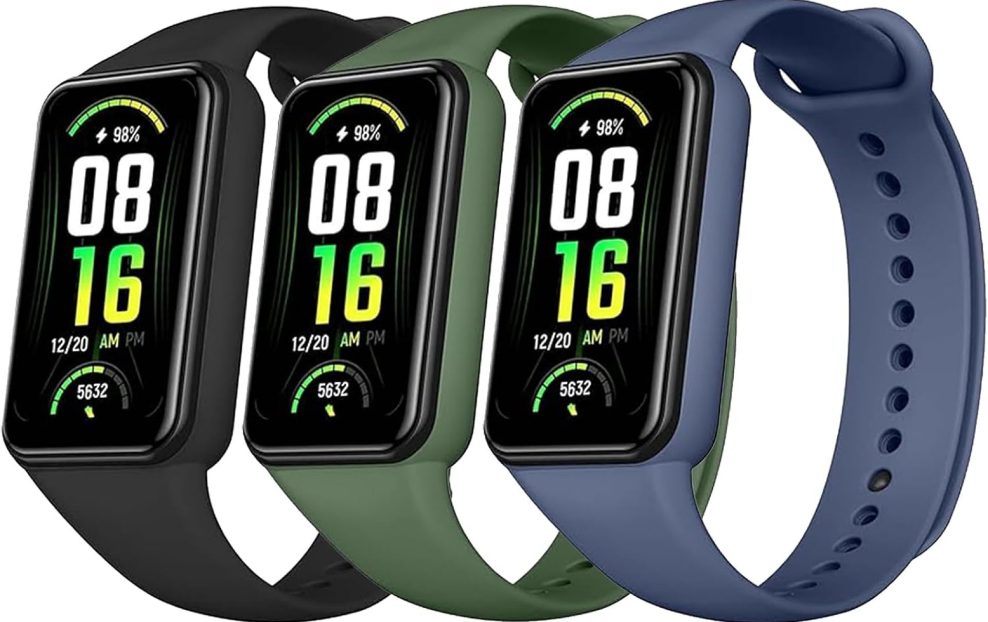 3 Pack Soft TPU Bands Compatible with Amazfit Band 7 Replacement Band, Adjustable Replacement Sport Loop Straps for Amazfit Band 7 Strap for Women Men 3 Pack Soft TPU Bands Compatible with Amazfit Band 7 Replacement Band, Adjustable Replacement Sport Loop Straps for Amazfit Band 7 Strap for Women Men