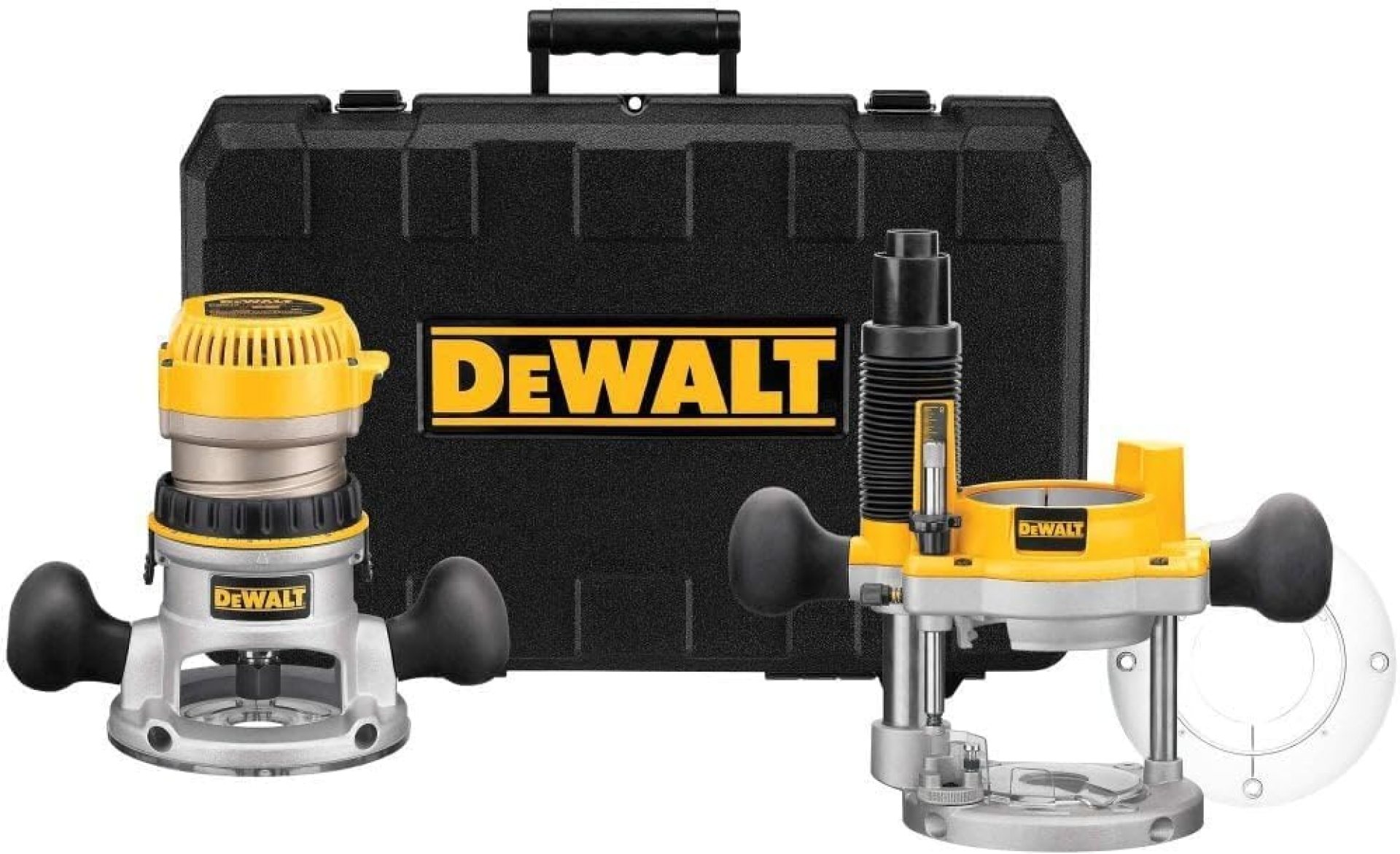 DEWALT Router, Fixed/Plunge Base Combo Kit, 11-Amp, 1-3/4 HP, (DW616PK) DEWALT Router, Fixed/Plunge Base Combo Kit, 11-Amp, 1-3/4 HP, (DW616PK)