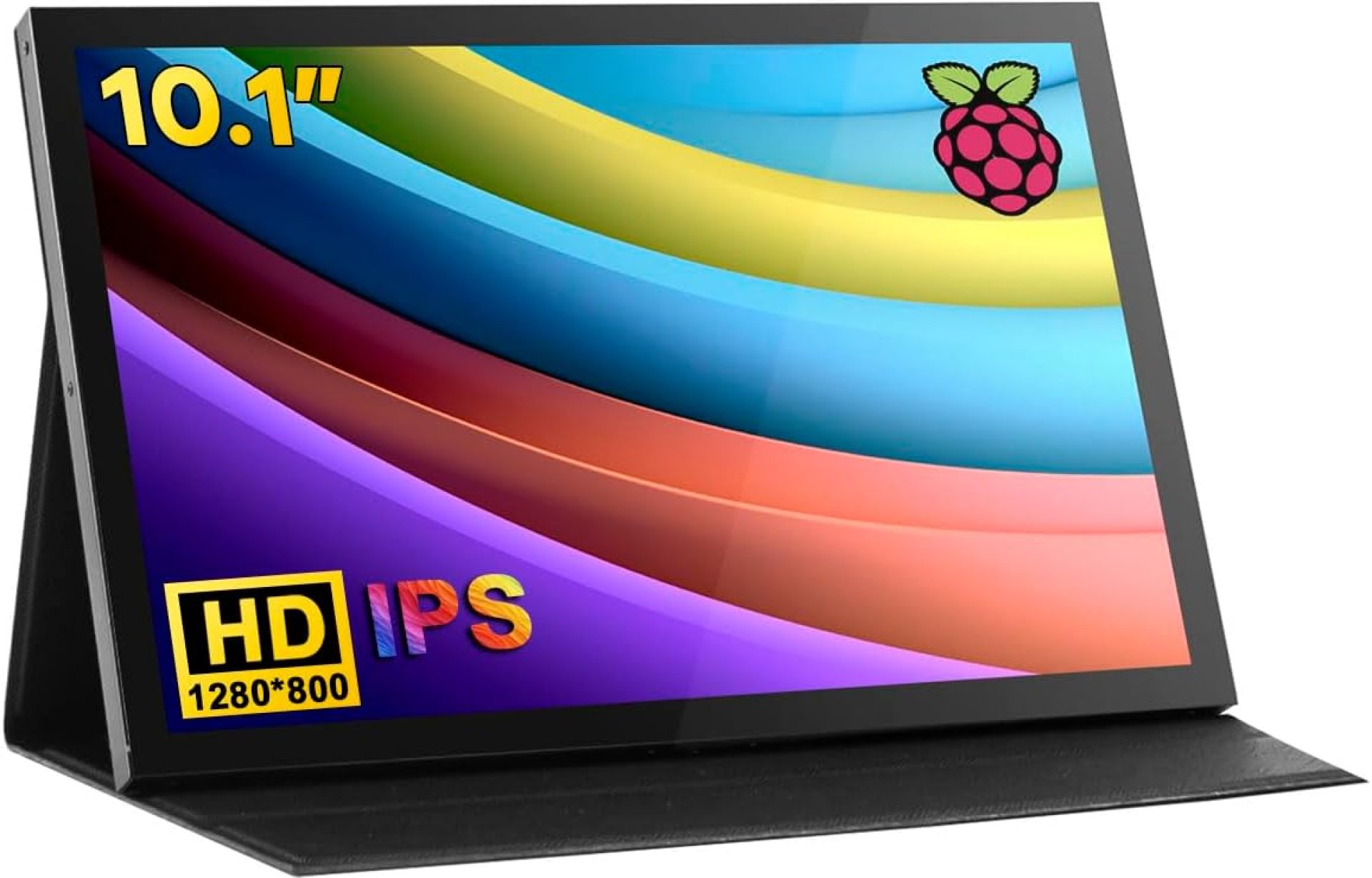10.1″ LCD Touchscreen IPS Monitor 1280×800 Portable Screen HDMI Display Built-in Speakers with Shell for Raspberry Pi 5/Pi 4/3B+ Xbox PS4 Windows 7/8/10 10.1″ LCD Touchscreen IPS Monitor 1280×800 Portable Screen HDMI Display Built-in Speakers with Shell for Raspberry Pi 5/Pi 4/3B+ Xbox PS4 Windows 7/8/10