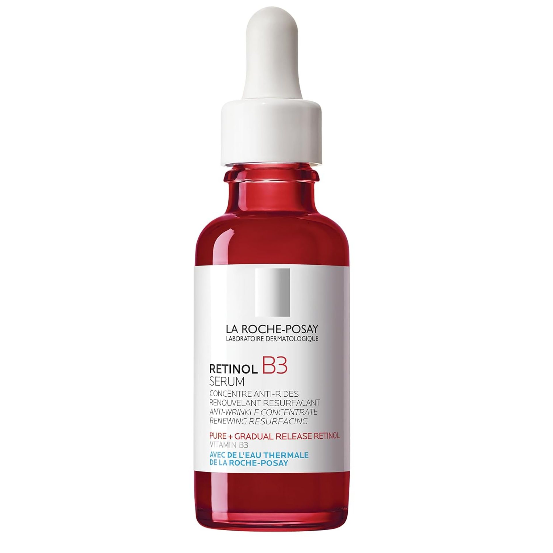 La Roche-Posay Pure Retinol Face Serum with Vitamin B3, Anti Aging Face Serum for Lines, Wrinkles & Premature Sun Damage to Resurface & Hydrate, Suitable for Sensitive Skin, 1.0 Fl. Oz La Roche-Posay Pure Retinol Face Serum with Vitamin B3, Anti Aging Face Serum for Lines, Wrinkles & Premature Sun Damage to Resurface & Hydrate, Suitable for Sensitive Skin, 1.0 Fl. Oz