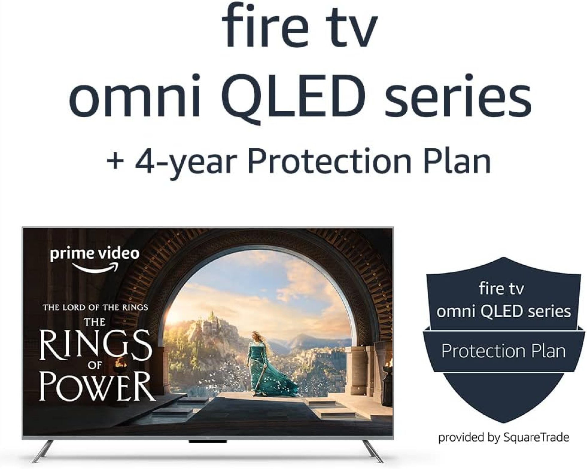 Amazon Fire TV 75″ Omni QLED Series 4K UHD smart TV + 4-Year Protection Plan Amazon Fire TV 75″ Omni QLED Series 4K UHD smart TV + 4-Year Protection Plan