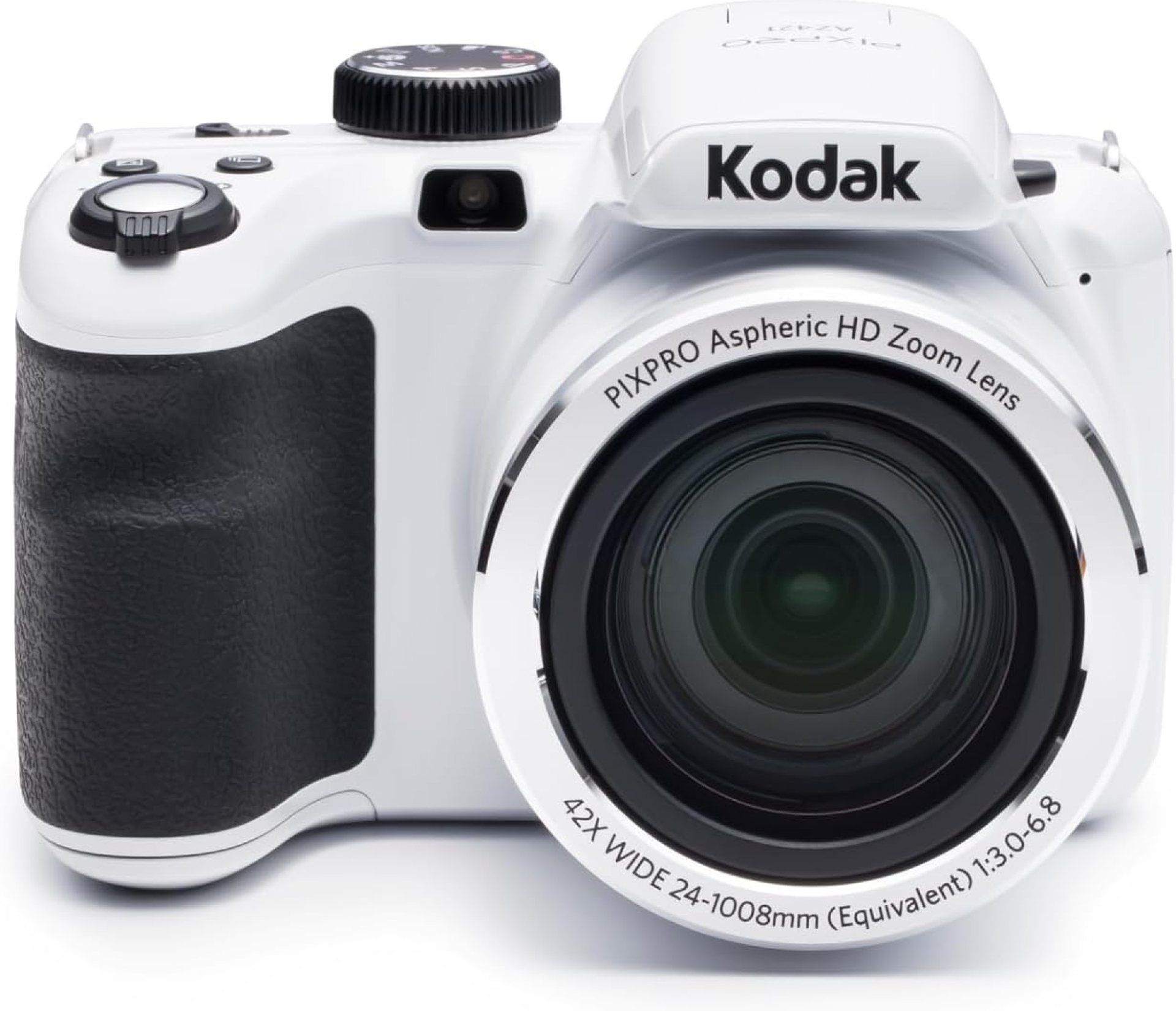 KODAK PIXPRO Astro Zoom AZ421-WH 16MP Digital Camera with 42X Optical Zoom and 3″ LCD Screen (White) KODAK PIXPRO Astro Zoom AZ421-WH 16MP Digital Camera with 42X Optical Zoom and 3″ LCD Screen (White)