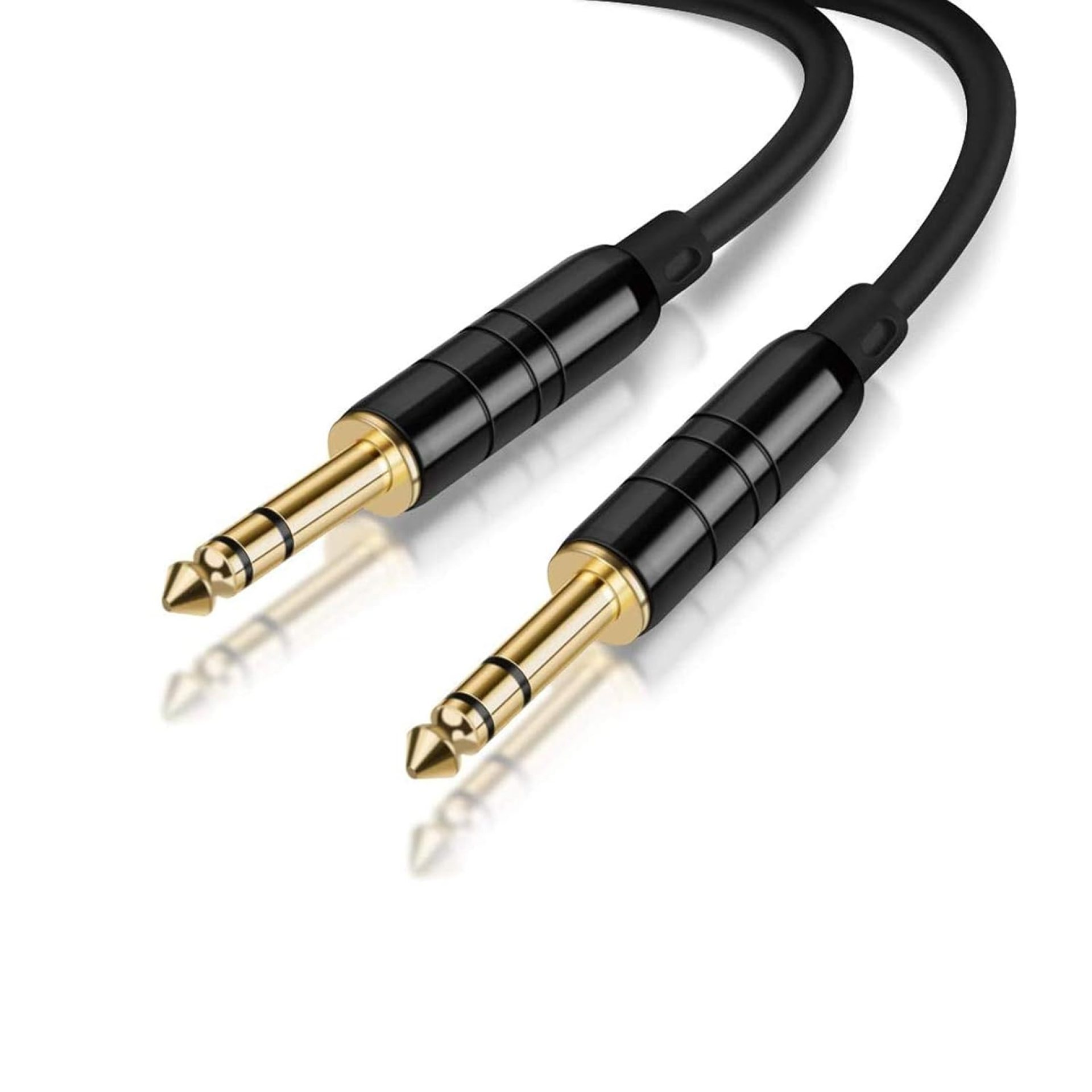 CableCreation 1/4’’ TRS Cable, 33 Feet 1/4 Inch to 1/4 inch 6.35mm Balanced Stereo Audio Cable for Studio Monitors,Mixer,Yamaha Speaker/Receiver,Black CableCreation 1/4’’ TRS Cable, 33 Feet 1/4 Inch to 1/4 inch 6.35mm Balanced Stereo Audio Cable for Studio Monitors,Mixer,Yamaha Speaker/Receiver,Black