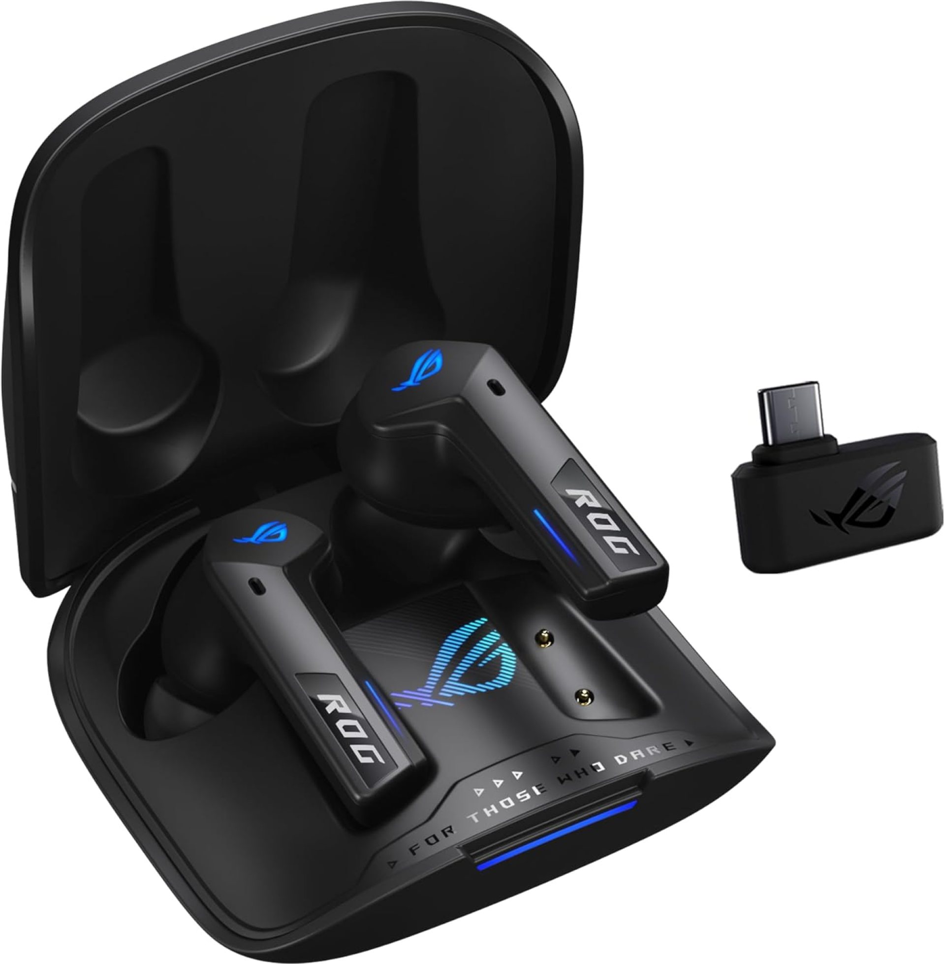 ASUS ROG Cetra True Wireless Gaming Headphones (2.4 GHz & Bluetooth 5.3, ROG SpeedNova, 24-bit 96 kHz Audio, Dirac Opteo, Bone-Conduction AI Microphones, Adaptive ANC, 46-Hour Battery Life)- Black ASUS ROG Cetra True Wireless Gaming Headphones (2.4 GHz & Bluetooth 5.3, ROG SpeedNova, 24-bit 96 kHz Audio, Dirac Opteo, Bone-Conduction AI Microphones, Adaptive ANC, 46-Hour Battery Life)- Black