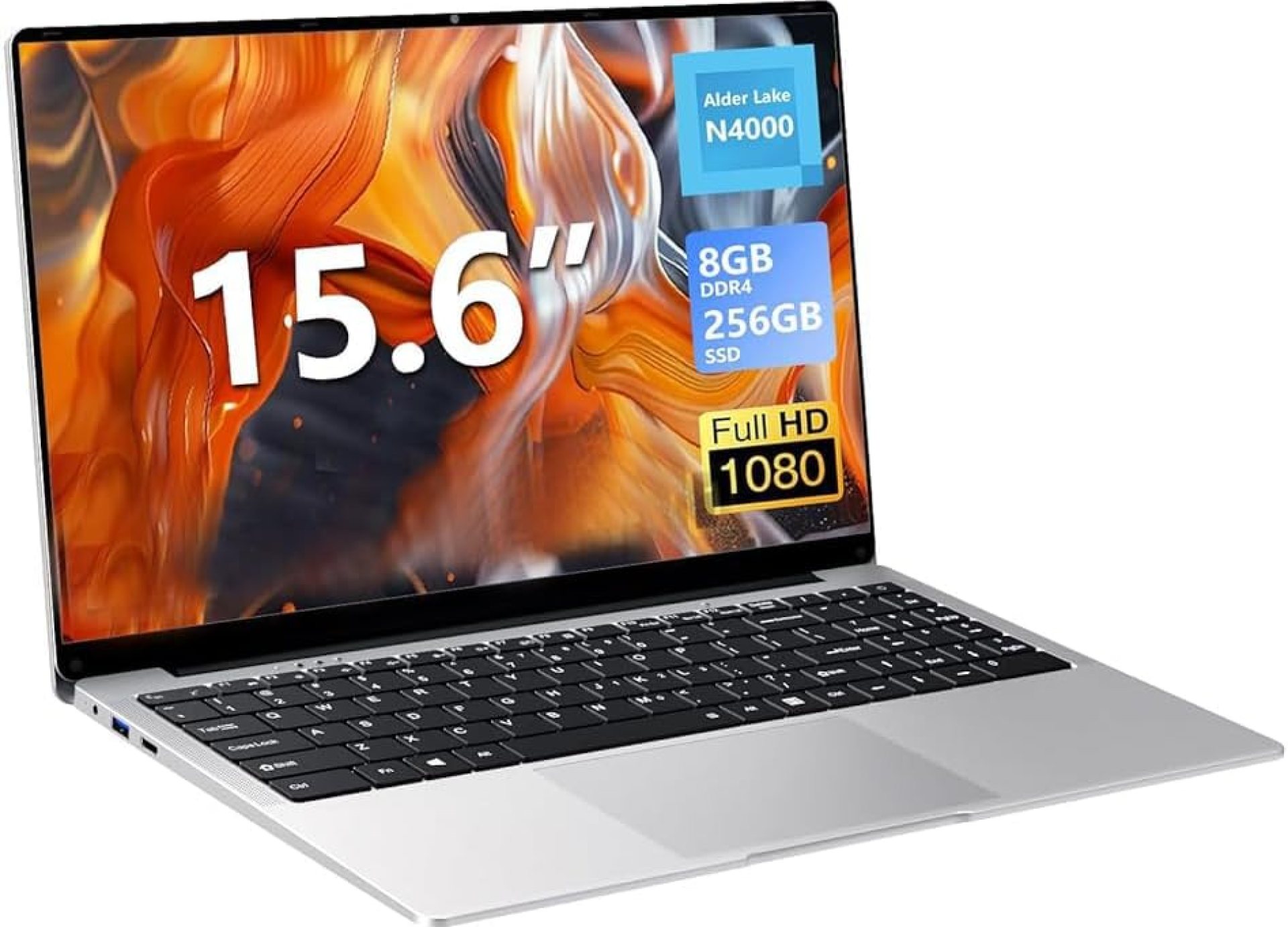 15.6 Inch Full HD Laptops,Notebook Computer N4000 Processor Up 2.6GHZ,Student Laptop 8 GB RAM 256GB SSD,1920×1080 Display Laptop Computer,180 Angle Opening and Closing,WiF5,Mini HDMI,Numeric Keypad 15.6 Inch Full HD Laptops,Notebook Computer N4000 Processor Up 2.6GHZ,Student Laptop 8 GB RAM 256GB SSD,1920×1080 Display Laptop Computer,180 Angle Opening and Closing,WiF5,Mini HDMI,Numeric Keypad