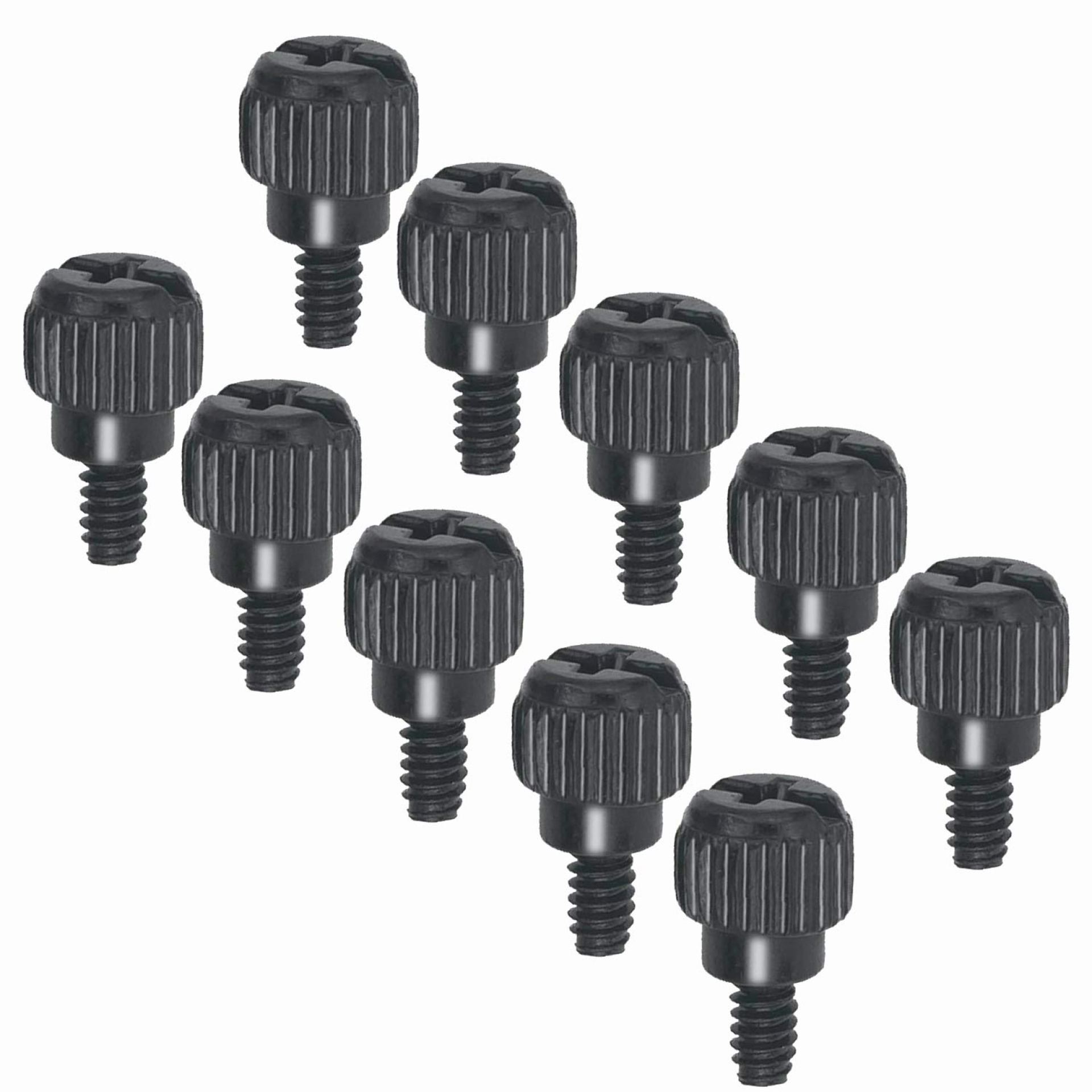 10 x Computer Case Thumbscrews (6-32 Thread) PC Computer Case Fastener Thumb Screws,for Cover/Power Supply/PCI Slots/Hard Drives 10 x Computer Case Thumbscrews (6-32 Thread) PC Computer Case Fastener Thumb Screws,for Cover/Power Supply/PCI Slots/Hard Drives
