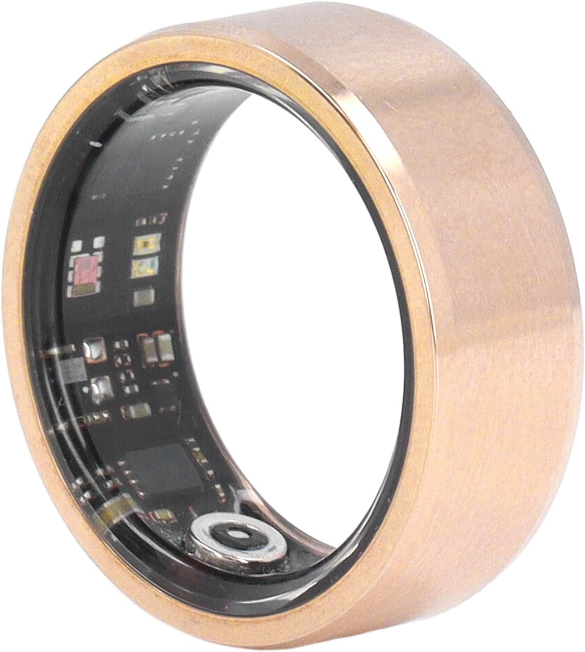 ASHATA Bluetooth Smart Ring Fitness, Health Ring to Monitor Fitness Pedometer Sleep Data, APP Control, Smart Ring for Men Women, Gold (9) ASHATA Bluetooth Smart Ring Fitness, Health Ring to Monitor Fitness Pedometer Sleep Data, APP Control, Smart Ring for Men Women, Gold (9)