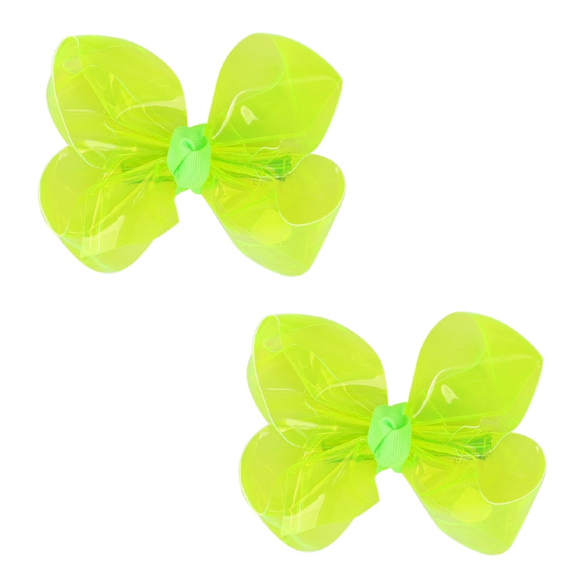 Adorable Waterproof Bow Hair Clips (Pack of 2): Colorful PVC Bow Clips for Summer Swimming Fun – Perfect Hair Accessories for Girls, Toddlers, and Teens (4 Inch-Yellow) Adorable Waterproof Bow Hair Clips (Pack of 2): Colorful PVC Bow Clips for Summer Swimming Fun – Perfect Hair Accessories for Girls, Toddlers, and Teens (4 Inch-Yellow)