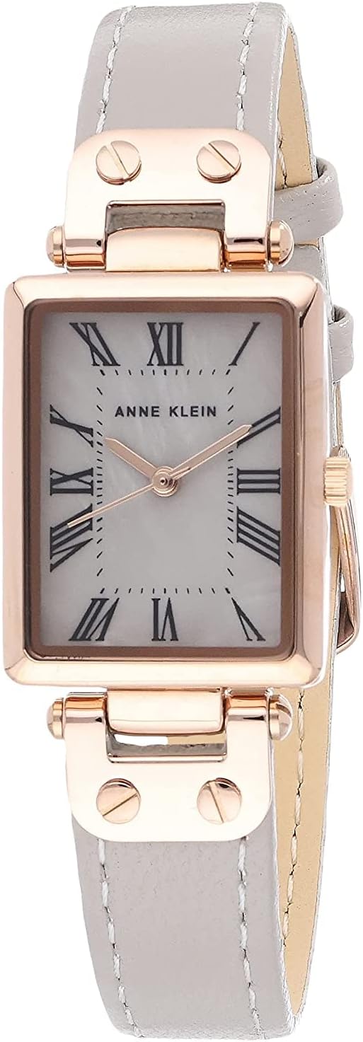 Anne Klein Women’s Leather Strap Watch, AK/3752 Anne Klein Women’s Leather Strap Watch, AK/3752