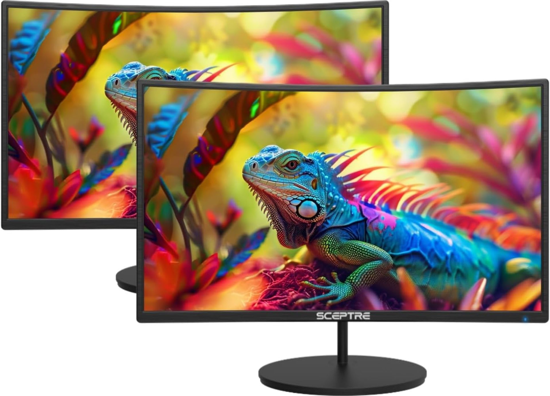 2X Pack – Curved 24 Inch Monitor FHD 100Hz Computer Monitor, HDMI X2 VGA 99% sRGB Build-in Speakers, VESA Mount, Tilt, Professional and Gaming Monitor – Machine Black, 2X Pack, 2PACK–C248WRN 2X Pack – Curved 24 Inch Monitor FHD 100Hz Computer Monitor, HDMI X2 VGA 99% sRGB Build-in Speakers, VESA Mount, Tilt, Professional and Gaming Monitor – Machine Black, 2X Pack, 2PACK–C248WRN