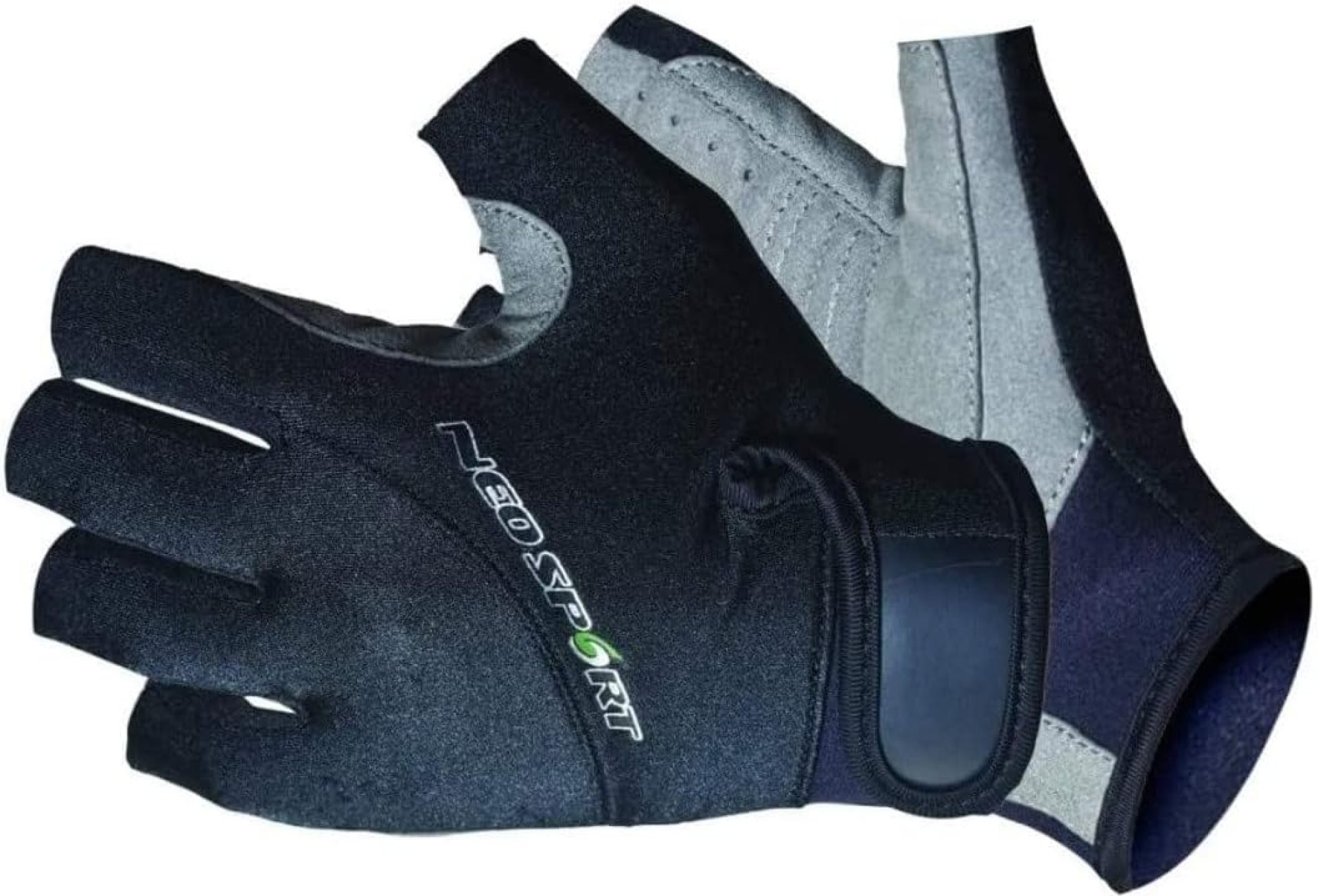 NeoSport 3/4 Finger Neoprene Gloves, 1.5mm – Unisex Design for Obstacle Racing, Biking, Sailing and Paddle Boarding – Offer Protection and a Reliable Grip – Soft, Comfortable Fit, Black, X-Large NeoSport 3/4 Finger Neoprene Gloves, 1.5mm – Unisex Design for Obstacle Racing, Biking, Sailing and Paddle Boarding – Offer Protection and a Reliable Grip – Soft, Comfortable Fit, Black, X-Large