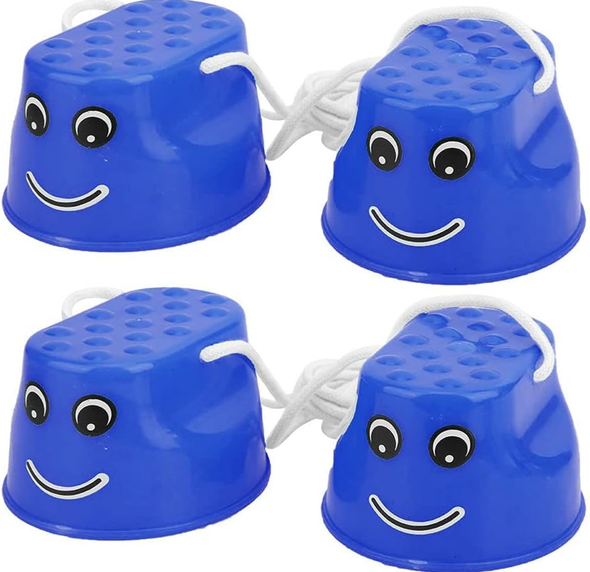 2Pair Children Training Equipment Thicken Walk Stilts Shoes Kid Balancing Feet Walking Bucket Walking Stilts (Blue) 2Pair Children Training Equipment Thicken Walk Stilts Shoes Kid Balancing Feet Walking Bucket Walking Stilts (Blue)