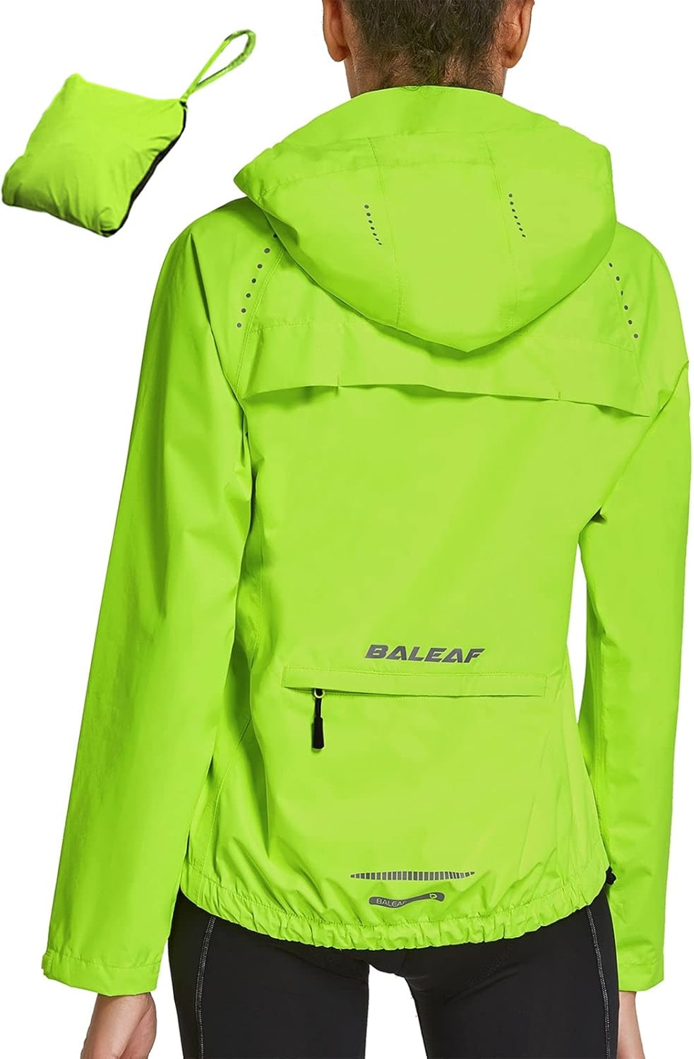 BALEAF Women’s Rain Jackets Waterproof Windbreaker Windproof Running Lightweight Cycling Jacket Reflective Packable Hooded BALEAF Women’s Rain Jackets Waterproof Windbreaker Windproof Running Lightweight Cycling Jacket Reflective Packable Hooded