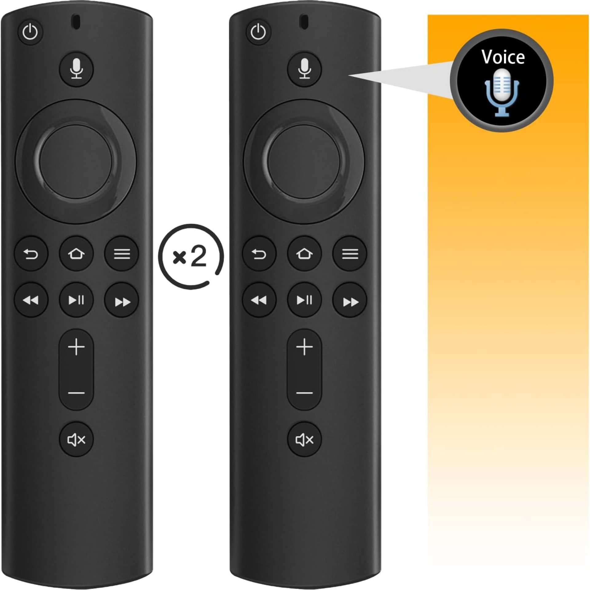 (Pack of 2) New Voice Replacement TV Remote for FireStick 2rd Gen L5B83H,Fit for Amazon Smart TVs Stick (2nd Gen,3rd Gen,Lite,4K),for All Insignia Smart TVs (Pack of 2) New Voice Replacement TV Remote for FireStick 2rd Gen L5B83H,Fit for Amazon Smart TVs Stick (2nd Gen,3rd Gen,Lite,4K),for All Insignia Smart TVs