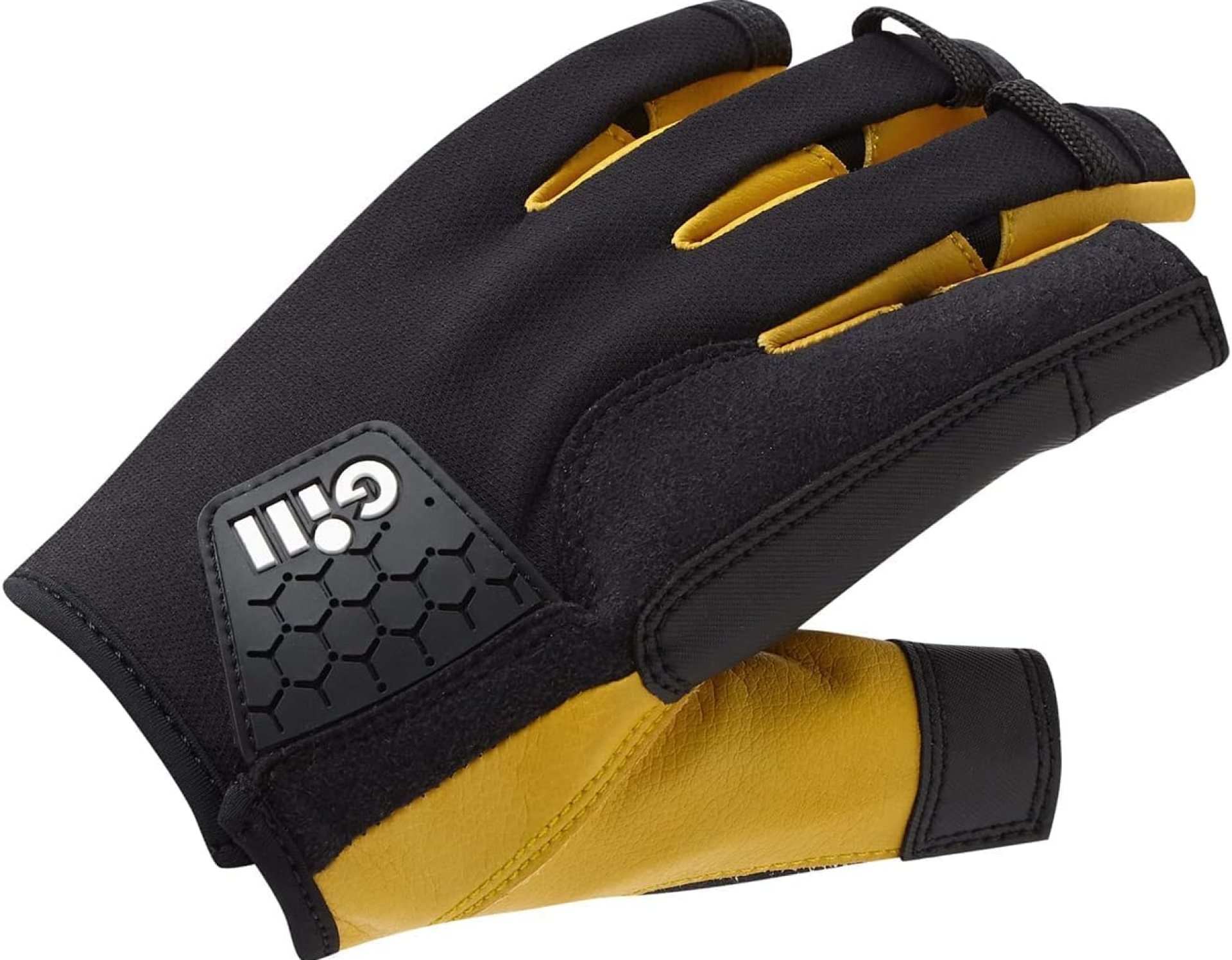Gill Pro Sailing Gloves – Short Finger with 3/4 Length Fingers for Sailing, Paddle & Board Sports, Kayaking or Windsurfing Gill Pro Sailing Gloves – Short Finger with 3/4 Length Fingers for Sailing, Paddle & Board Sports, Kayaking or Windsurfing