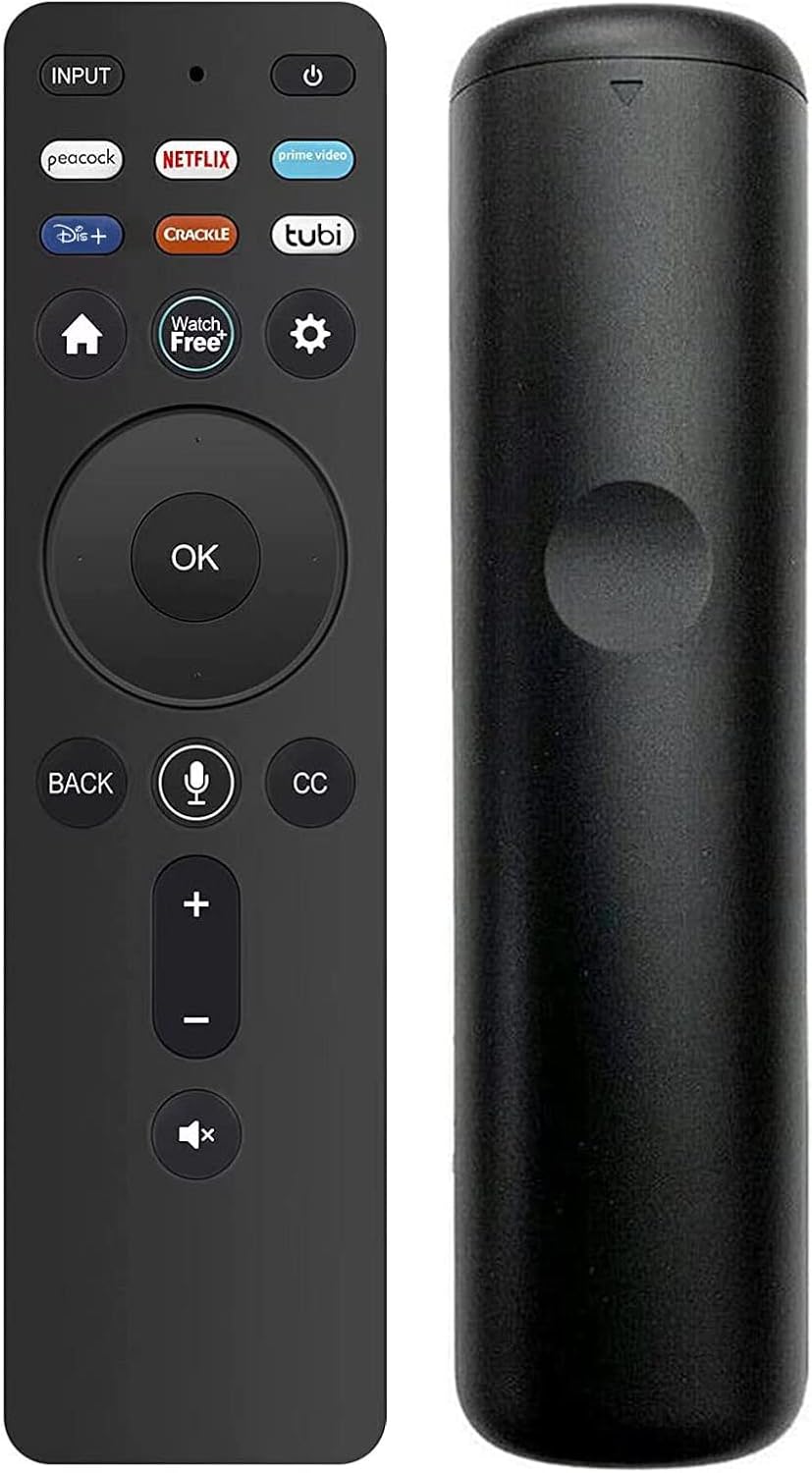 New Universal Vizio Remote XRT260 IR Replacement Fit for All Vizio V-Series, M-Series 4K HDR Smart TV Without Voice Command with Netflix, PrimeVideo, DSY+, Tubi, Watchfree, Peacock, Crackle Buttons New Universal Vizio Remote XRT260 IR Replacement Fit for All Vizio V-Series, M-Series 4K HDR Smart TV Without Voice Command with Netflix, PrimeVideo, DSY+, Tubi, Watchfree, Peacock, Crackle Buttons