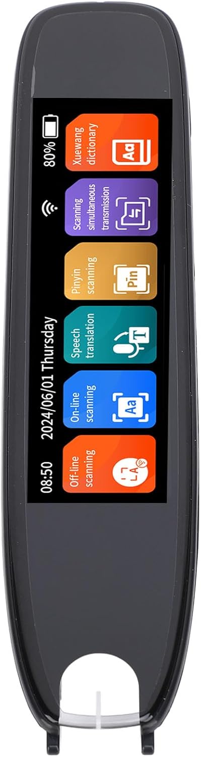 Translator Pen for Dyslexia, eading Pen Translator, Scanner Voice Translator 1+ 8 Memory Text to Speech Device OCR Digital Pen Reader Pen Scanner for Students Adults Translator Pen for Dyslexia, eading Pen Translator, Scanner Voice Translator 1+ 8 Memory Text to Speech Device OCR Digital Pen Reader Pen Scanner for Students Adults