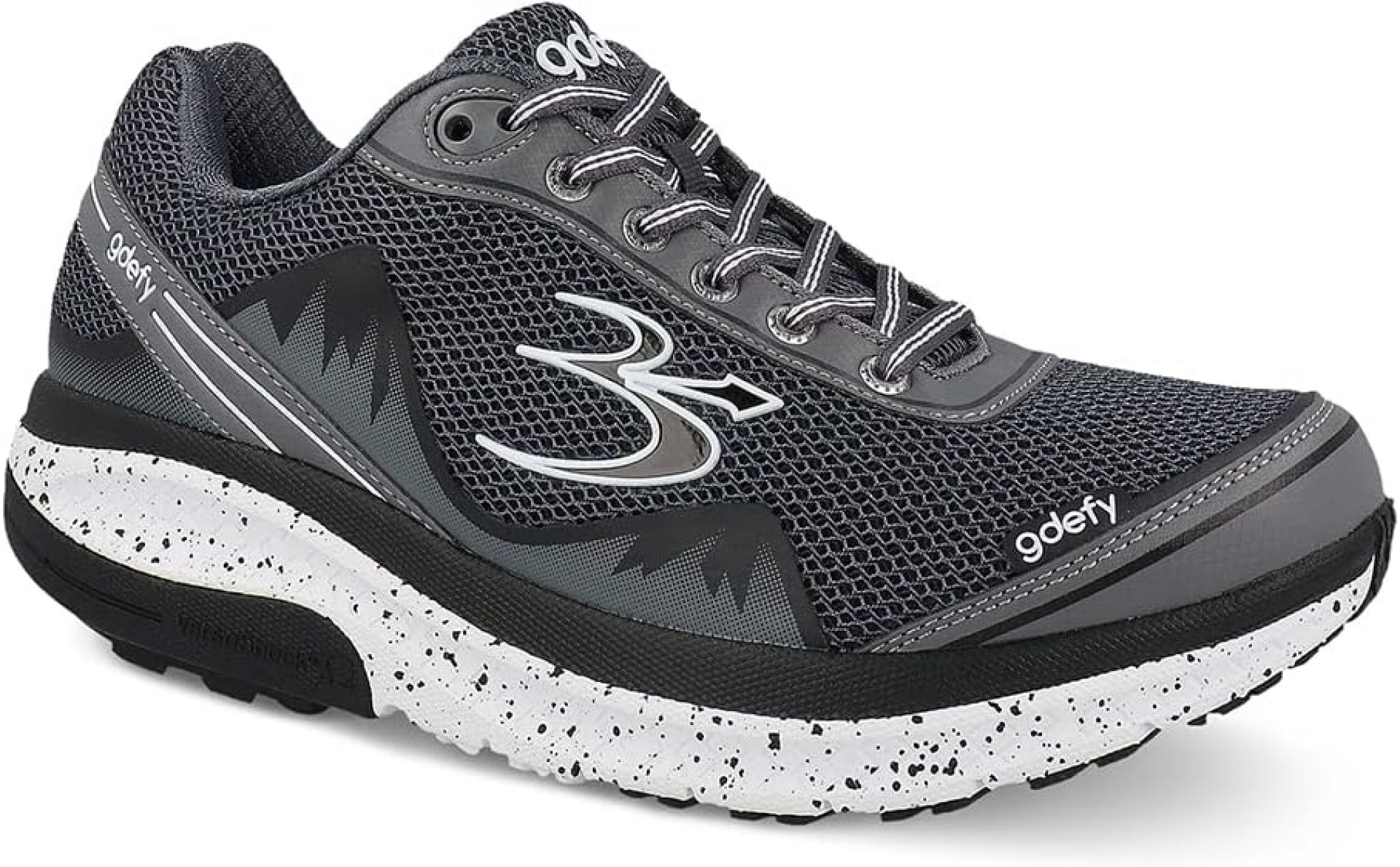 G-DEFY Mighty Walk Women’s Orthopedic Walking Shoe | VersoShock Technology for Pain Associated with Running | Prolonged Standing | Arch Support | Diabetic Shoes | Wide Shoes | Free Custom Orthotic G-DEFY Mighty Walk Women’s Orthopedic Walking Shoe | VersoShock Technology for Pain Associated with Running | Prolonged Standing | Arch Support | Diabetic Shoes | Wide Shoes | Free Custom Orthotic