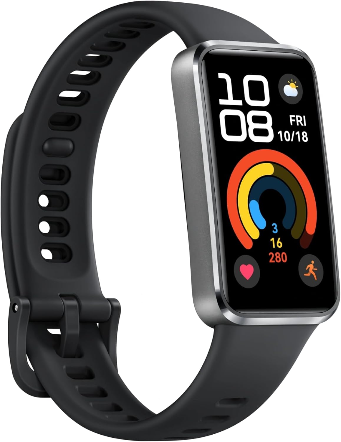 HUAWEI Band 10 Smartwatch with AI-Powered Fitness Monitoring, Pro-Level Sleep Analysis, Emotional Wellbeing Assistant,Streamlined Metallic Design,Fast Charging,iOS Android (Band 10, Matte Black) HUAWEI Band 10 Smartwatch with AI-Powered Fitness Monitoring, Pro-Level Sleep Analysis, Emotional Wellbeing Assistant,Streamlined Metallic Design,Fast Charging,iOS Android (Band 10, Matte Black)