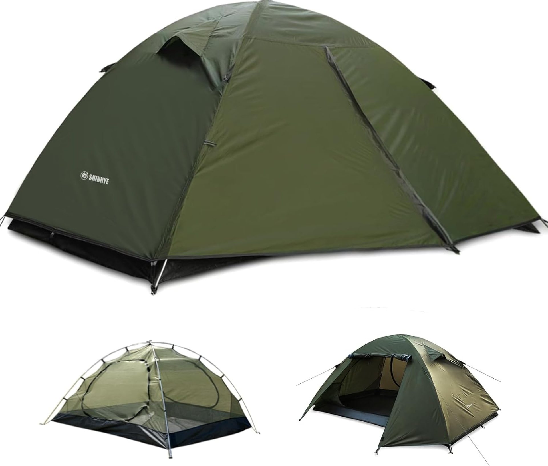 Backpacking Tent for Camping 2/3/4 Person Hiking Ultralight Tent for Waterproof Windproof Outdoor Tents Easy Setup Two Doors Double Layer Lightweight Instant Tents Backpacking Tent for Camping 2/3/4 Person Hiking Ultralight Tent for Waterproof Windproof Outdoor Tents Easy Setup Two Doors Double Layer Lightweight Instant Tents