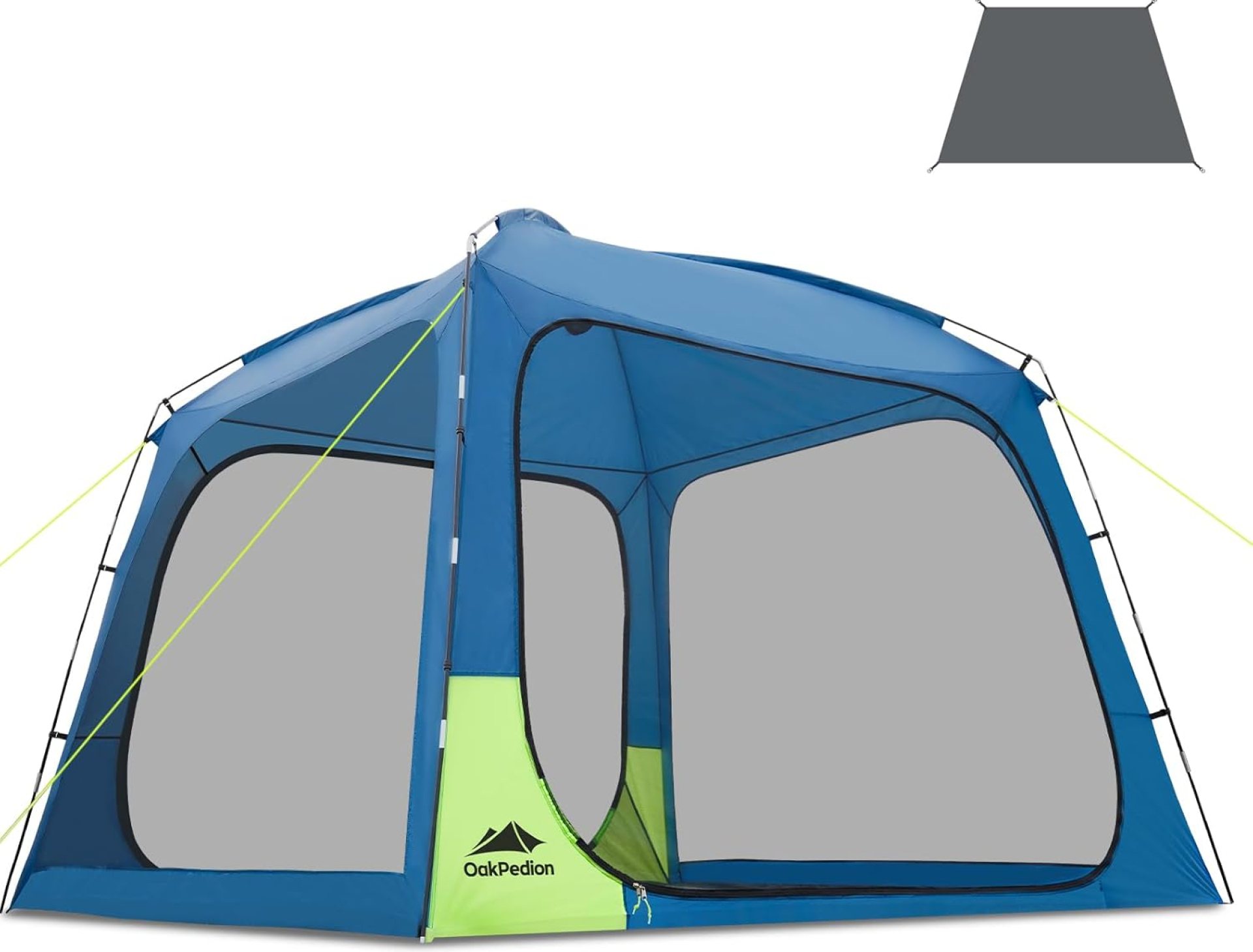 10 X 10ft Screen House Room for Camping, Screened Mesh Net Wall Canopy Tent, UPF 50+ Screen Tent with Floor for Patios Outdoor Camping Activities 10 X 10ft Screen House Room for Camping, Screened Mesh Net Wall Canopy Tent, UPF 50+ Screen Tent with Floor for Patios Outdoor Camping Activities
