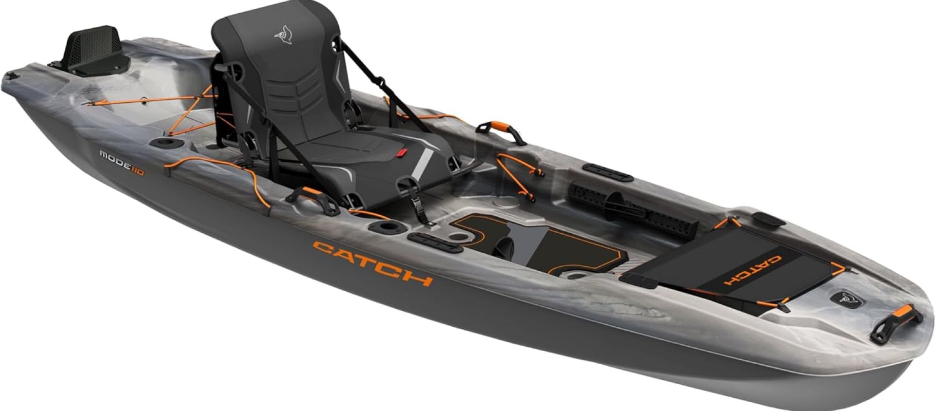 Pelican Catch Mode 110 Premium Angler Kayak – Fishing Kayak with Lawnchair – 10.5 ft Pelican Catch Mode 110 Premium Angler Kayak – Fishing Kayak with Lawnchair – 10.5 ft